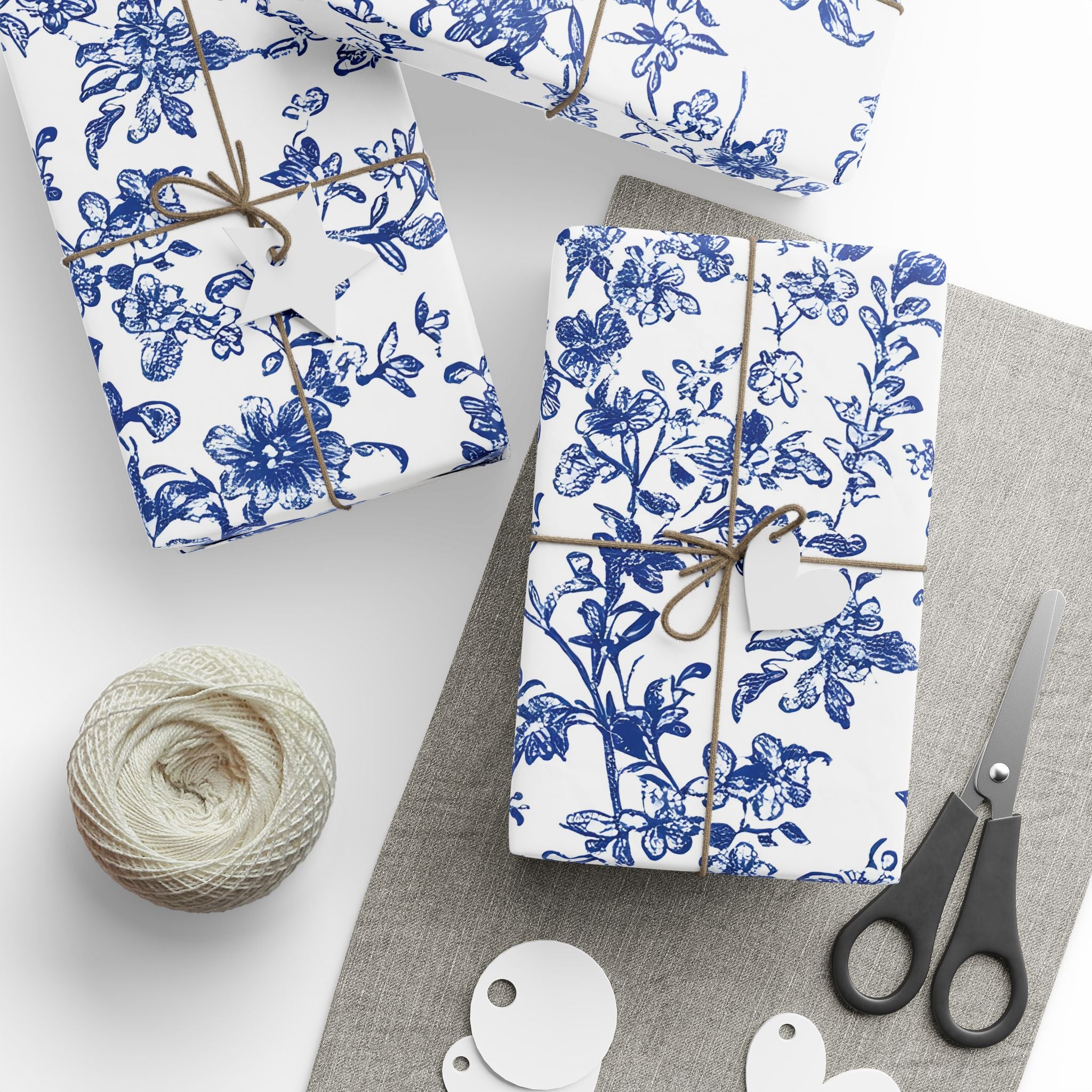 wrapping-papers-blue-french-toile-floral-elegant-gift-wrap-holiday-gift-wrap-birthday-wrapping-paper-wedding-gift-wrap-christ
