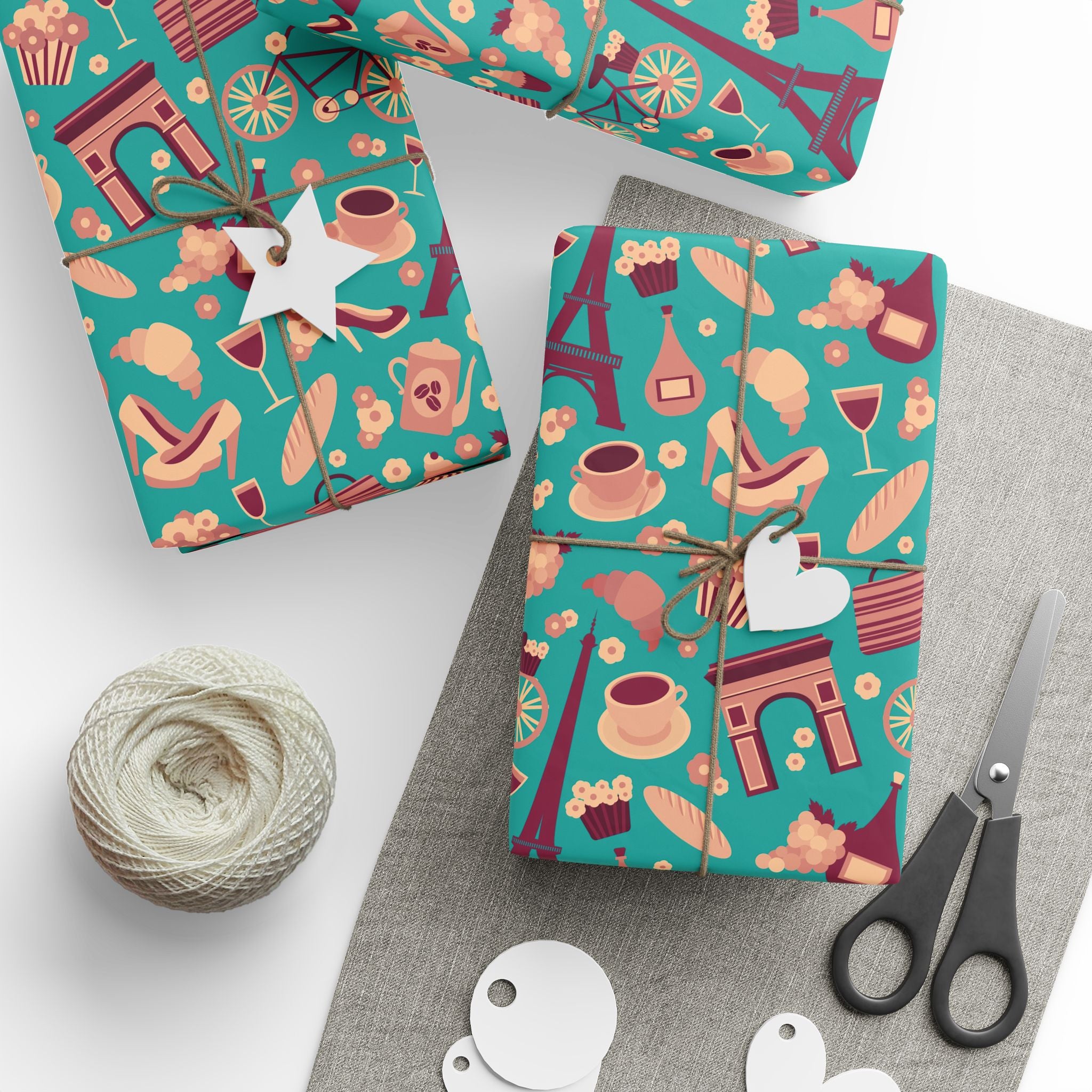 paris-france-wrapping-paper-eiffel-tower-gift-wrap-french-themed-present-paper-travel-souvenir-packaging-european-holiday-dec