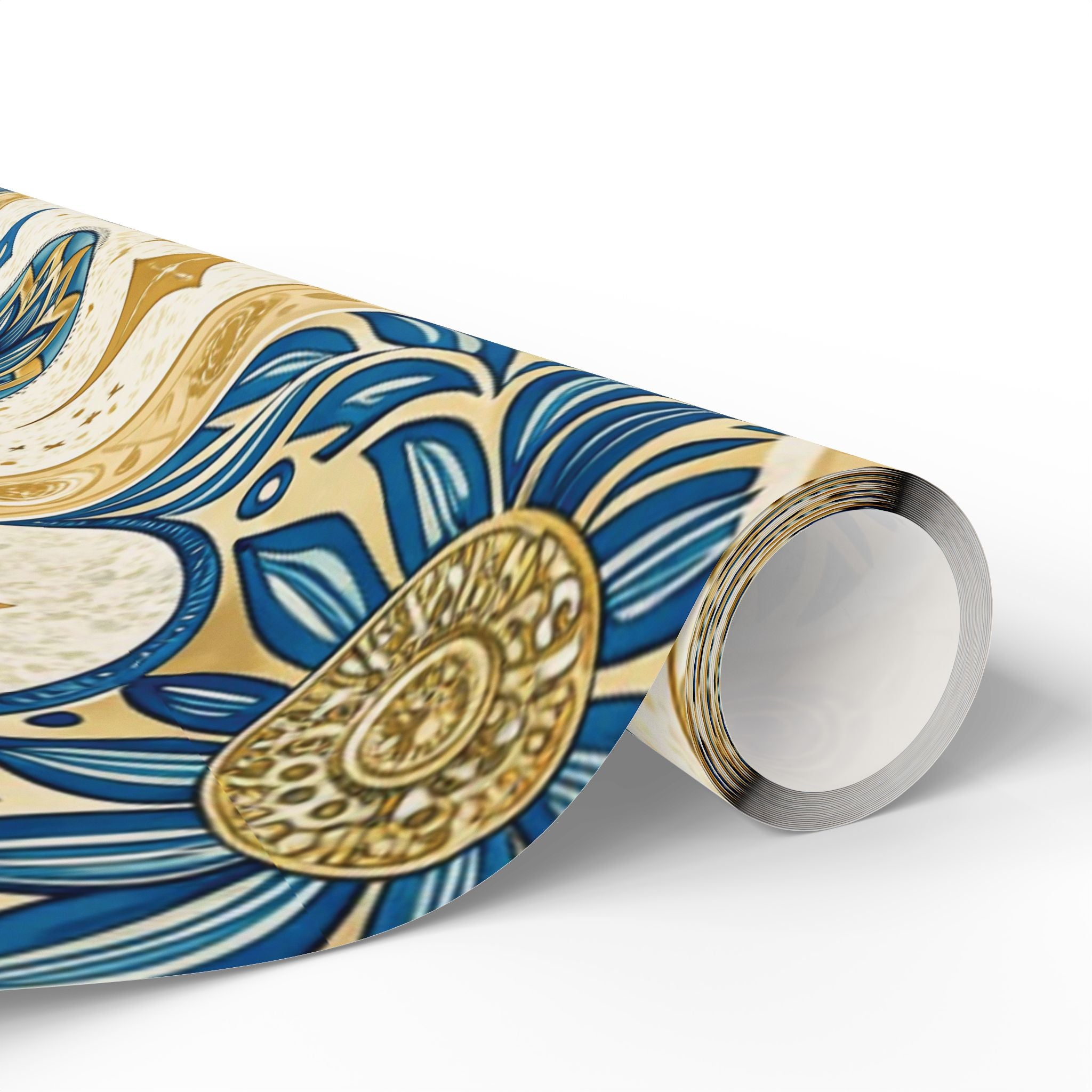 ramadan-night-wrapping-papers-islamic-crescent-moon-gift-wrap-mosque-silhouette-eid-holiday-supplies-festive-present-packagin