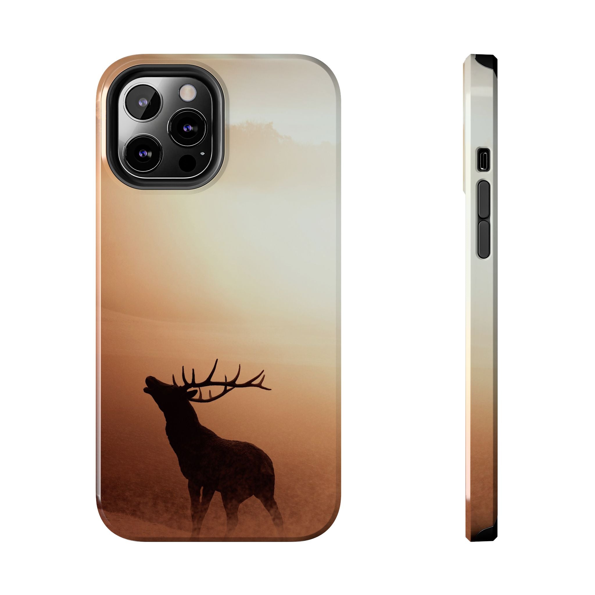 tough-phone-cases-elk-sunset-nature-design-iphone-protective-case-phone-cover-wildlife-lover-gift-outdoor-adventure-accessory