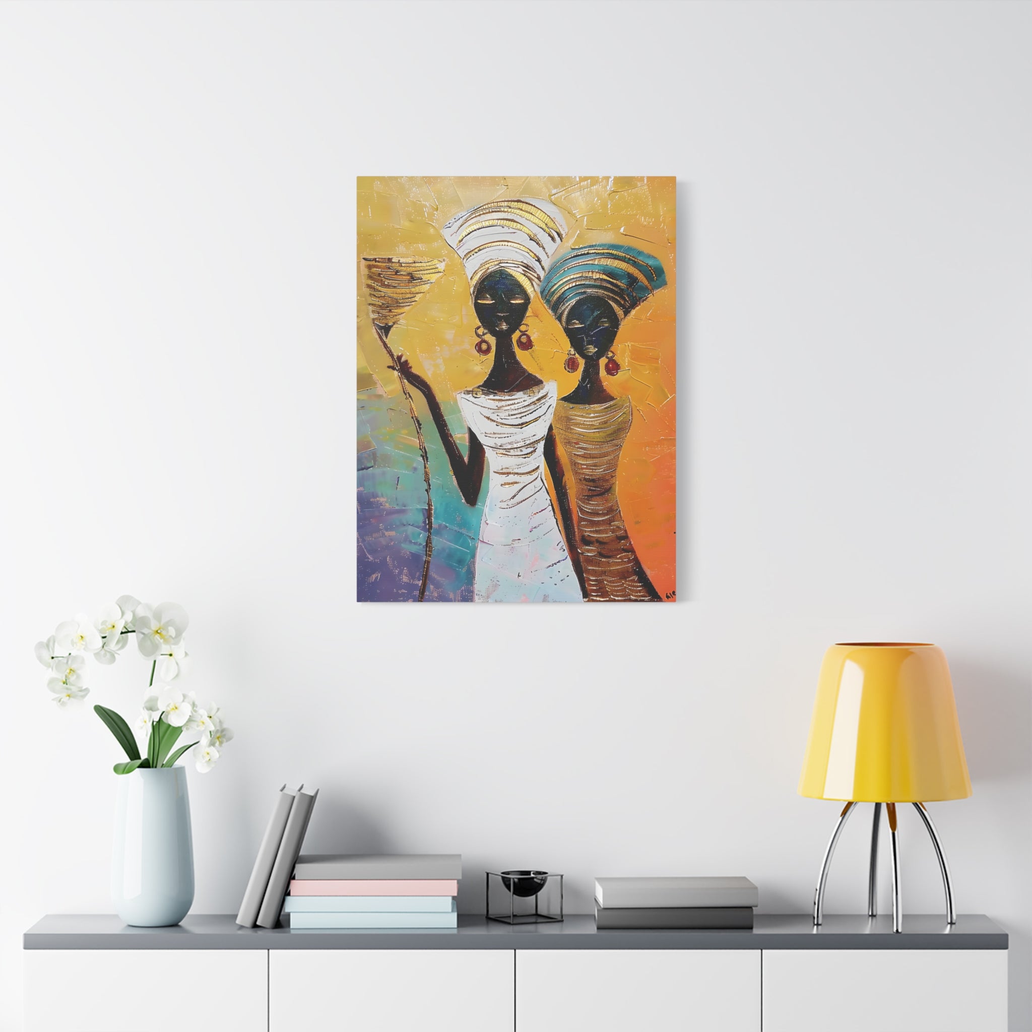 canvas-wall-art-traditional-african-woman-african-portrait-afrocentric-home-decor-tribal-art-african-american-art-ethnic-wall