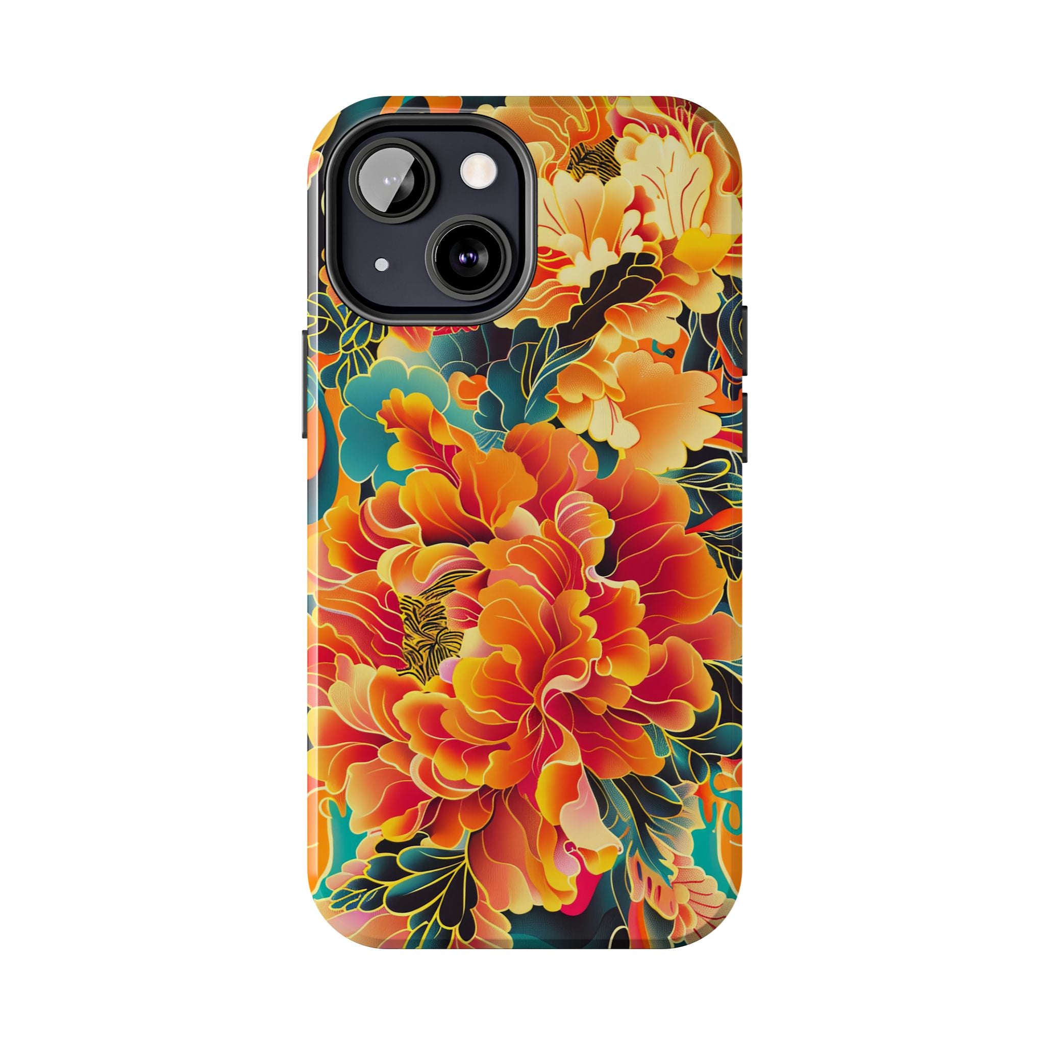 iphone-tough-case-retro-japanese-flowers-floral-phone-cover-vintage-japanese-style-protective-phone-case-asian-floral-design-