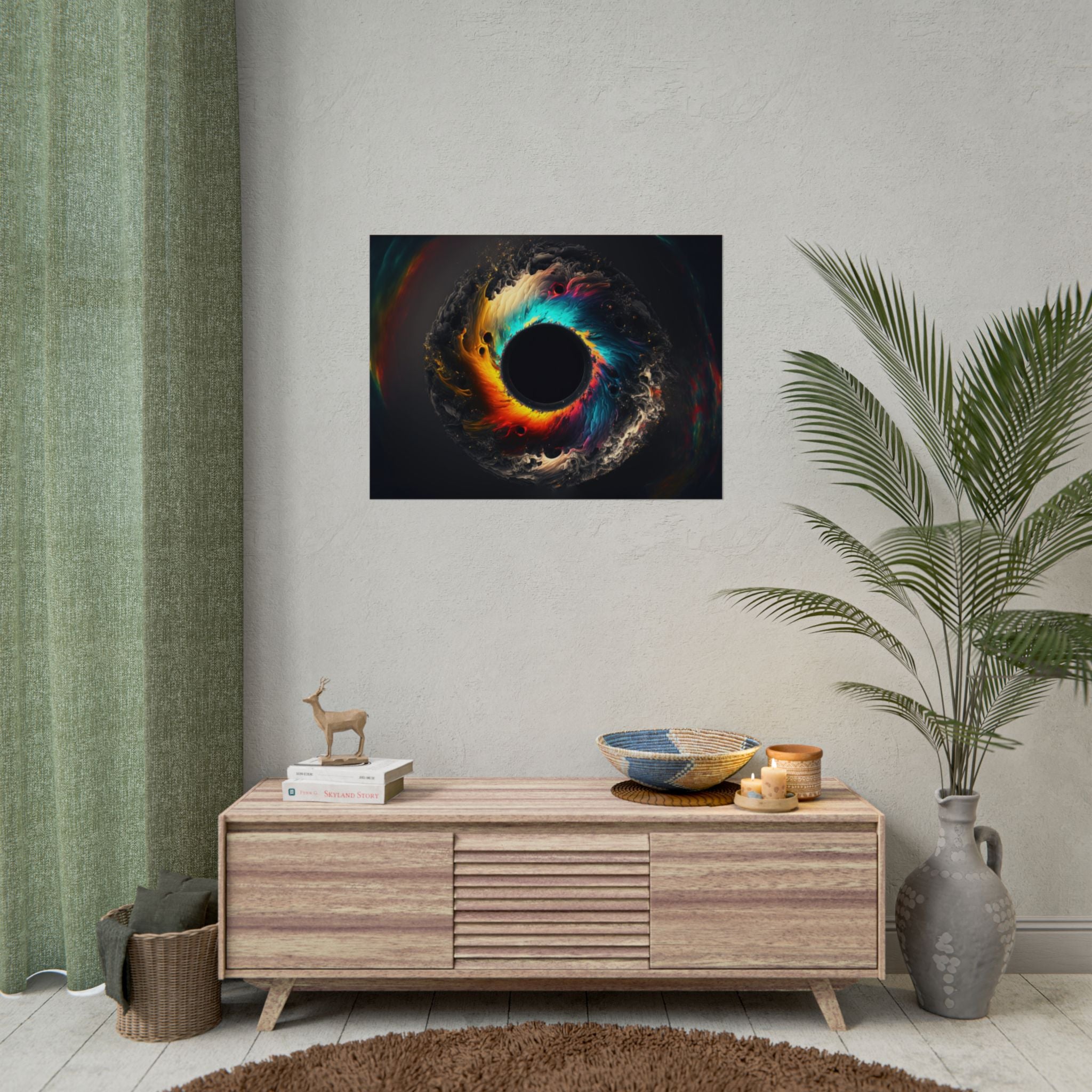 colorful-eye-poster-wall-art-black-hole-wall-decor-abstract-eye-artwork-home-decor-living-room-decor