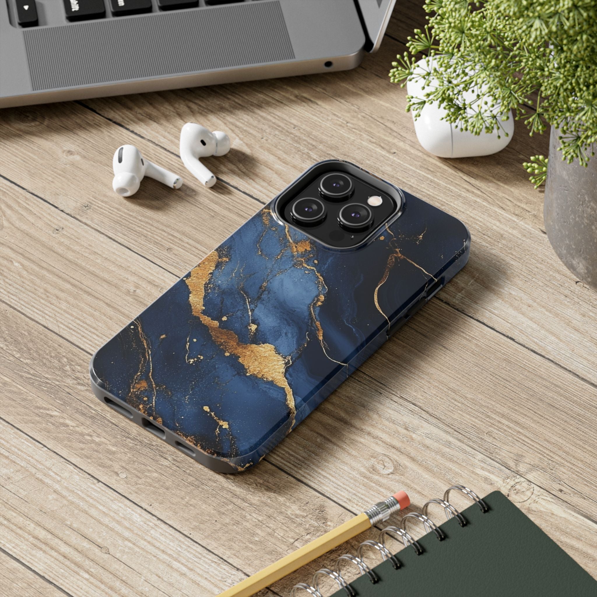blue-gold-marble-iphone-tough-case-elegant-minimalist-protective-cover-stylish-phone-shell-hard-shell-iphone-case-trendy-acce