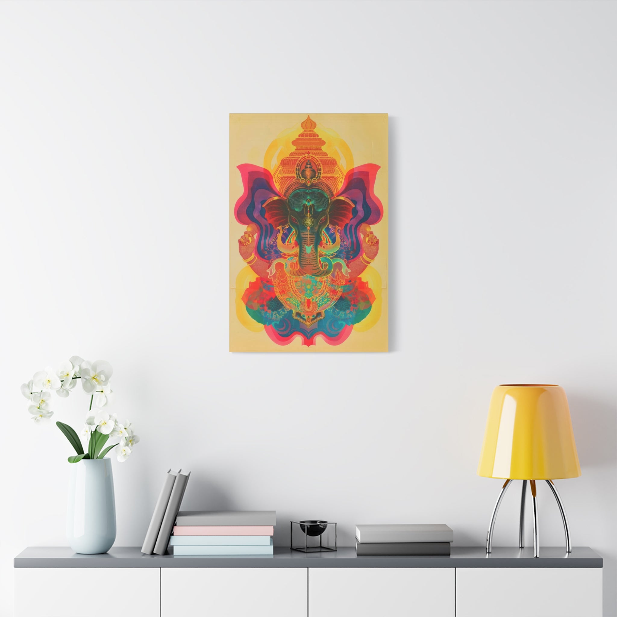 colorful-ganesha-canvas-print-wall-art-decor-spiritual-home-decor-lord-ganesha-deity-art-hindu-god-painting-ethnic-wall-hangi