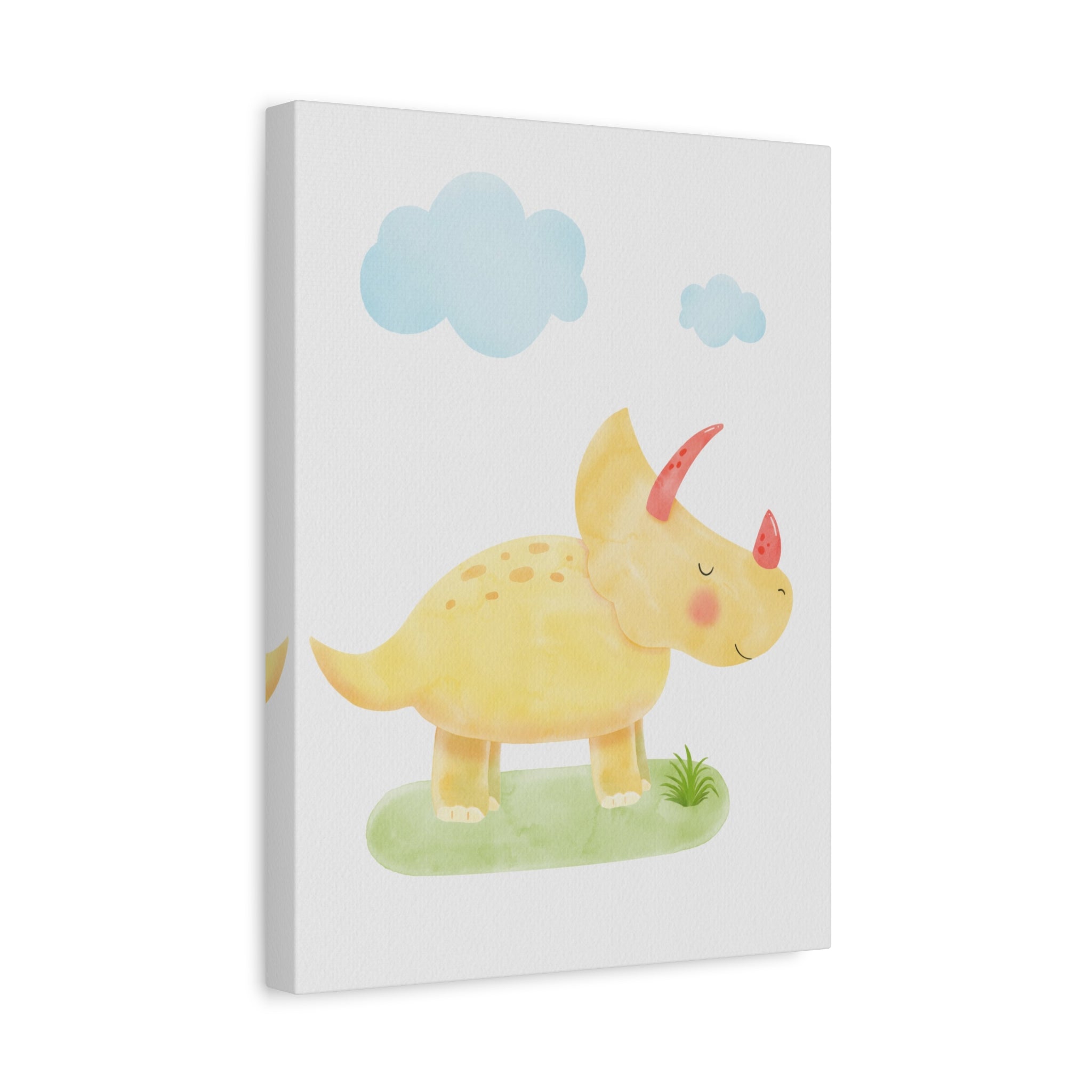 canvas-wall-art-cute-yellow-dino-nursery-decor-baby-dinosaur-print-nursery-art-cute-dinosaur-decoration-baby-nursery-dinosaur