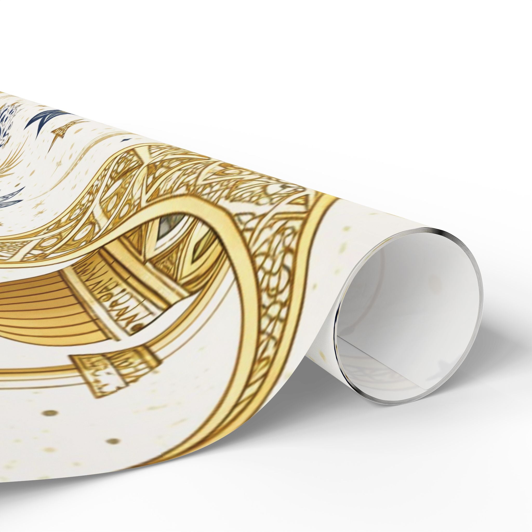 ramadan-night-wrapping-papers-islamic-crescent-moon-gift-wrap-mosque-silhouette-eid-holiday-supplies-festive-present-packagin