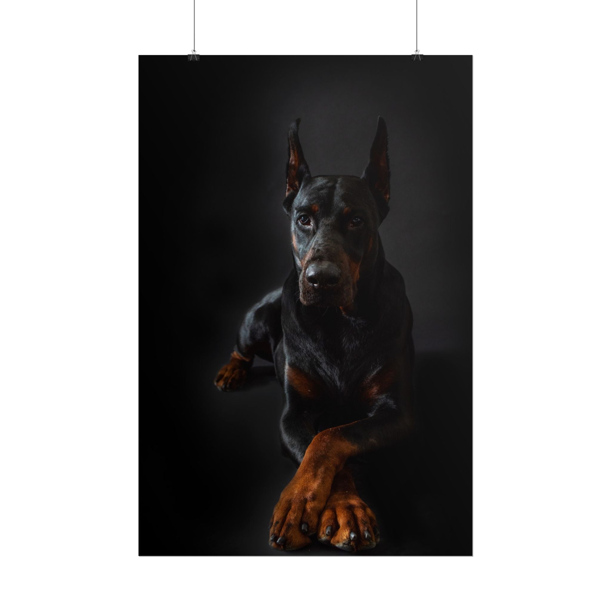 doberman-pincher-poster-print-rolled-posters-wall-art-home-decor-dog-lover-gift-animal-art-room-decoration