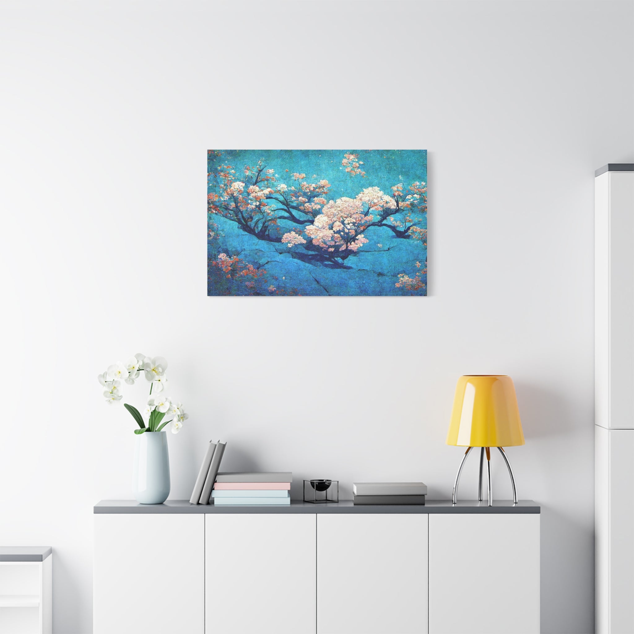 canvas-wall-art-cherry-blossom-spring-floral-japanese-bloom-matte-stretched-print-beautiful-home-decor-gift-for-nature-lovers