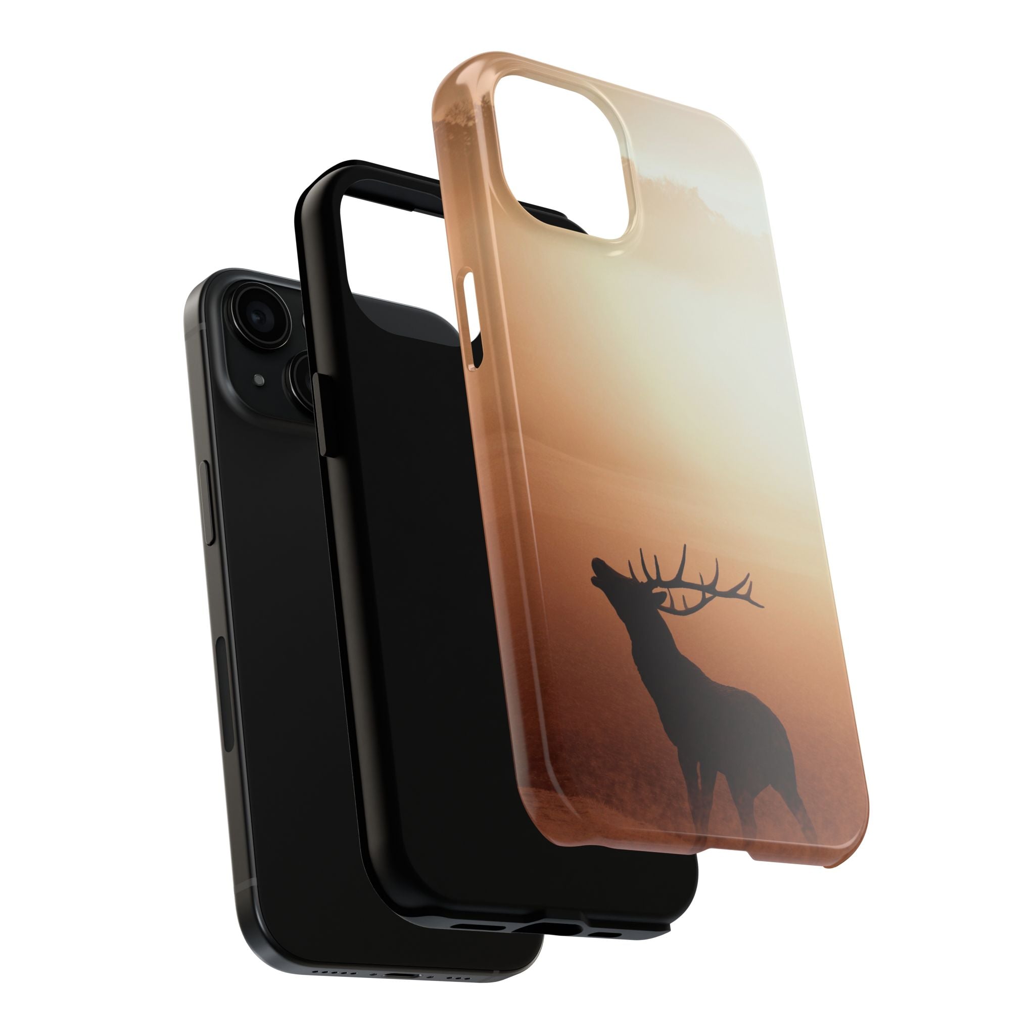 tough-phone-cases-elk-sunset-nature-design-iphone-protective-case-phone-cover-wildlife-lover-gift-outdoor-adventure-accessory