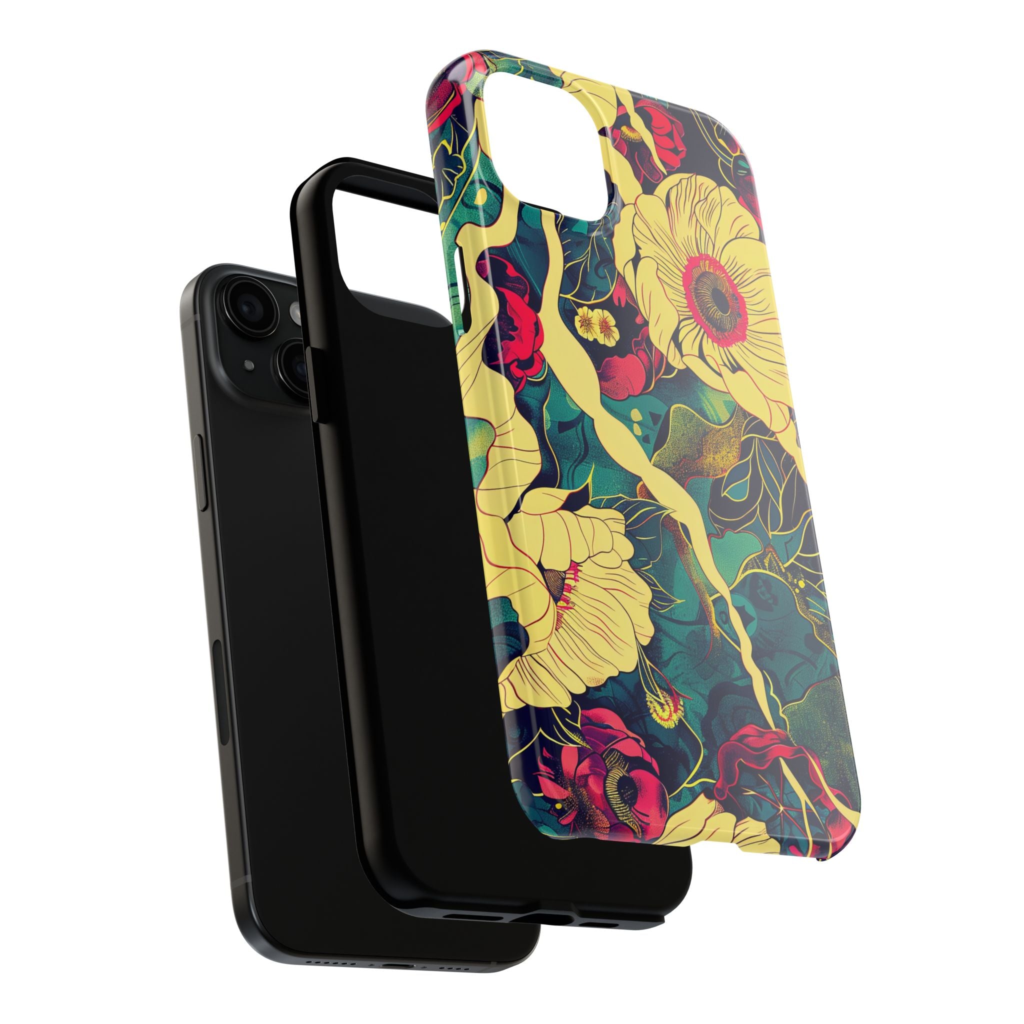 iphone-tough-case-retro-japanese-flowers-floral-phone-cover-vintage-japanese-style-protective-phone-case-asian-floral-design-