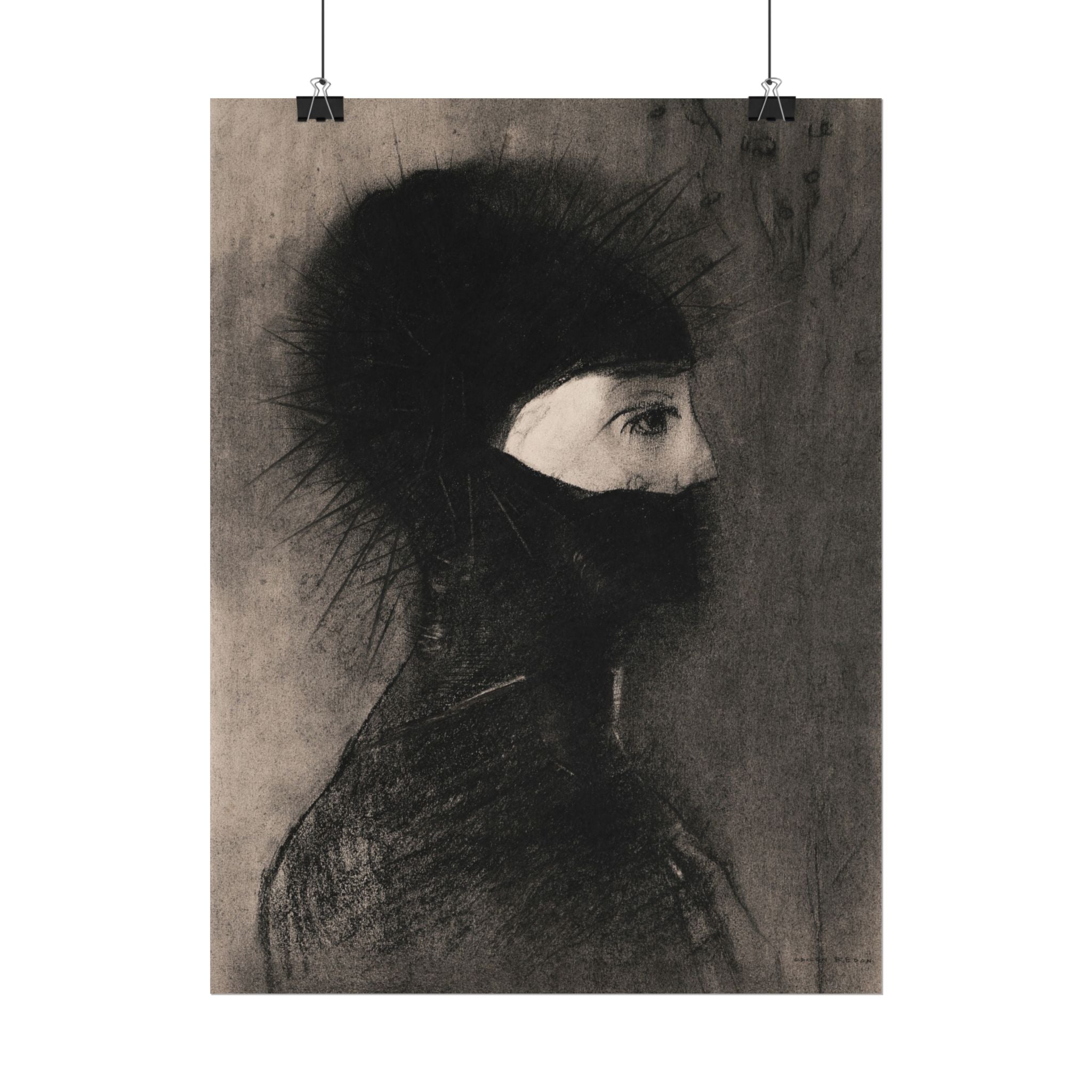 armor-by-odilon-redon-poster-print-vintage-woman-illustration-post-impressionism-art-wall-decor