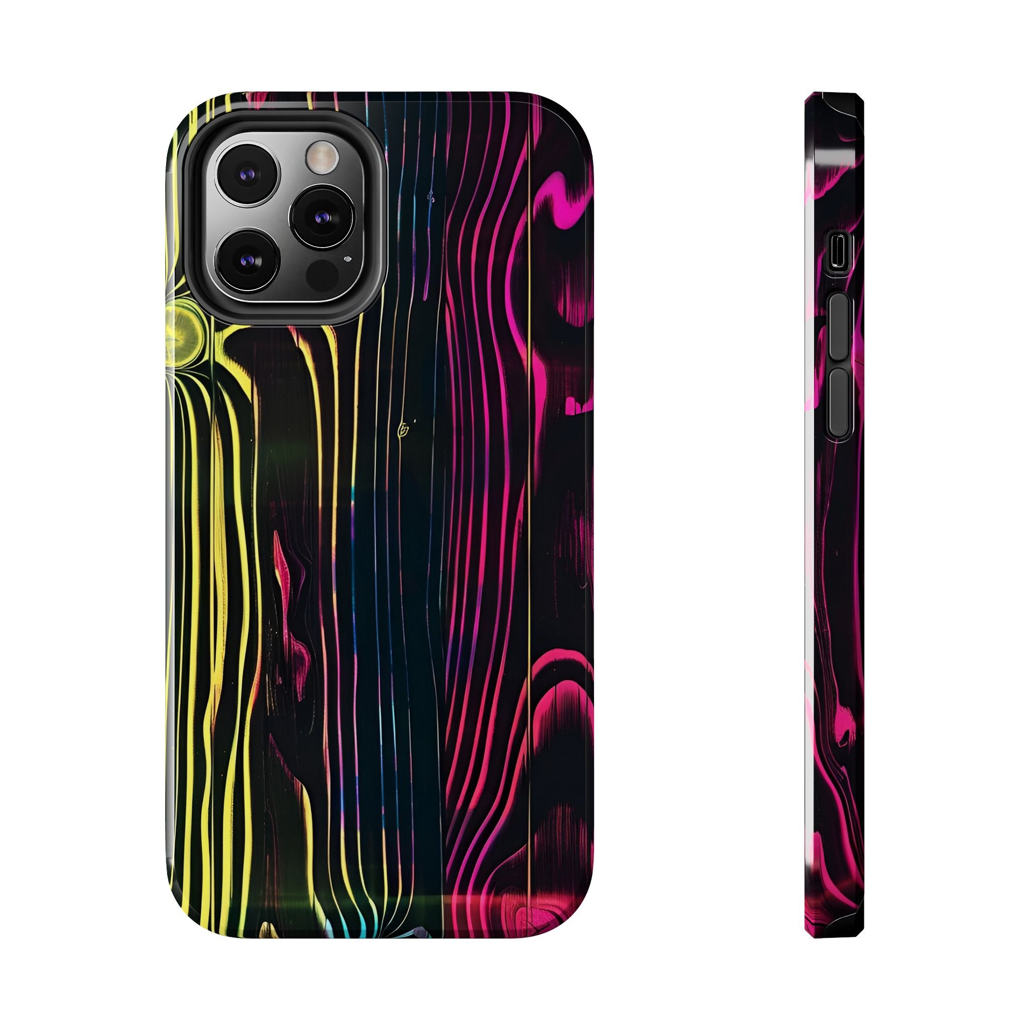 disco-neon-tough-iphone-cases-wood-grain-texture-iphone-case-cover-protective-iphone-shell-unique-iphone-accessories-iphone-1