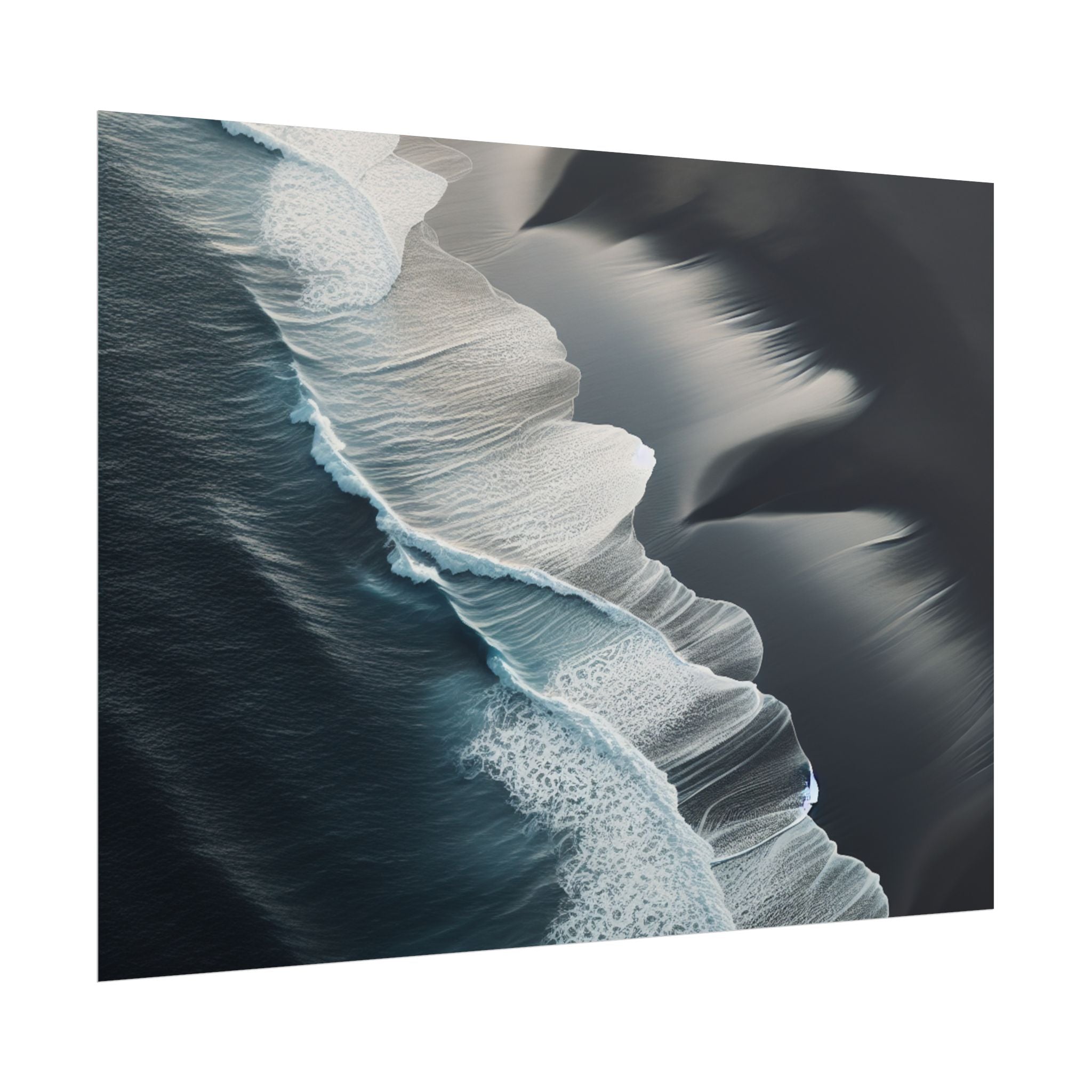 beach-wall-art-ocean-minimalist-poster-print-coastal-photography-ocean-print-sand-landscape-home-office-decoration