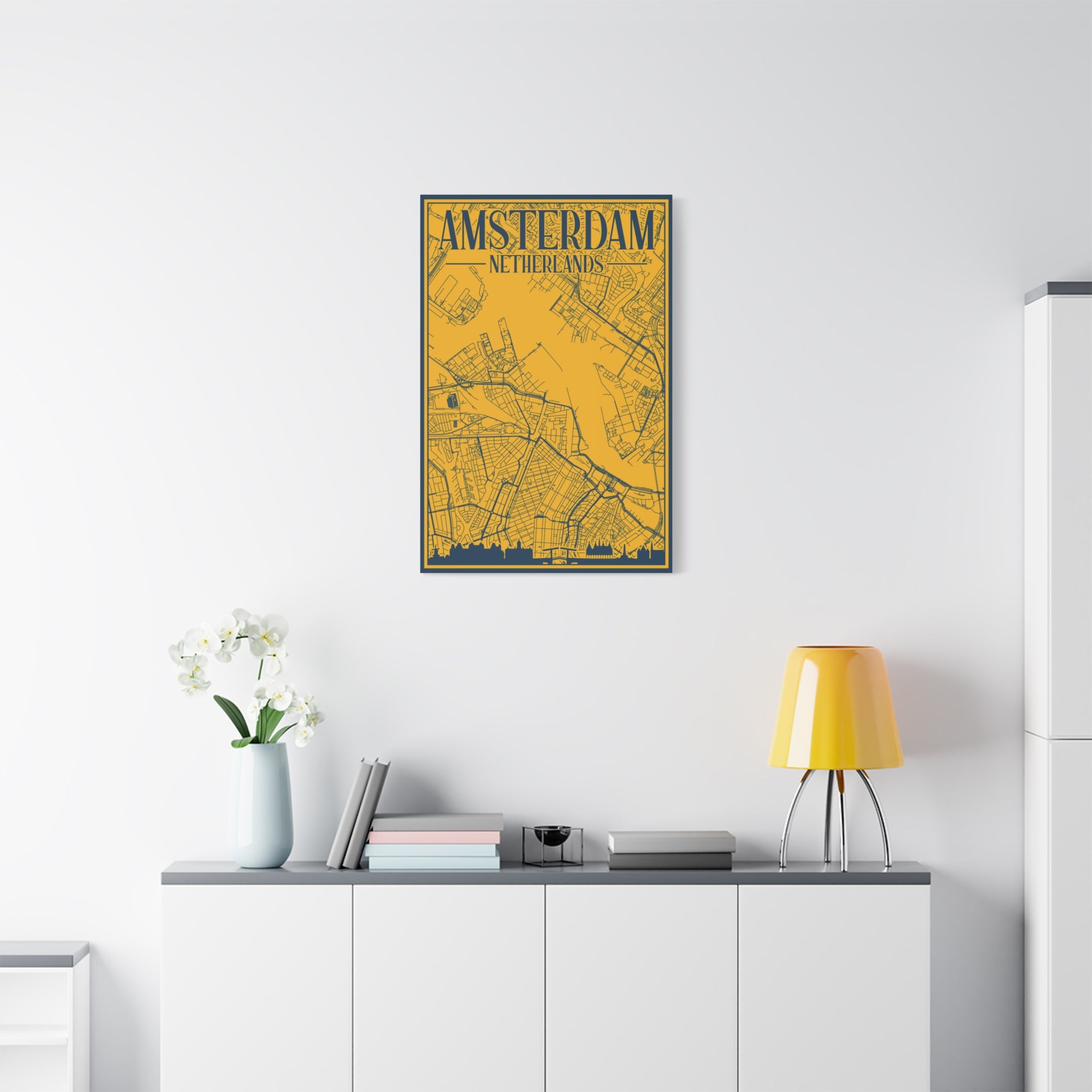 canvas-wall-art-amsterdam-netherlands-travel-home-decor-travel-poster-matte-canvas-print-stretched-artwork-wall-hanging-amste