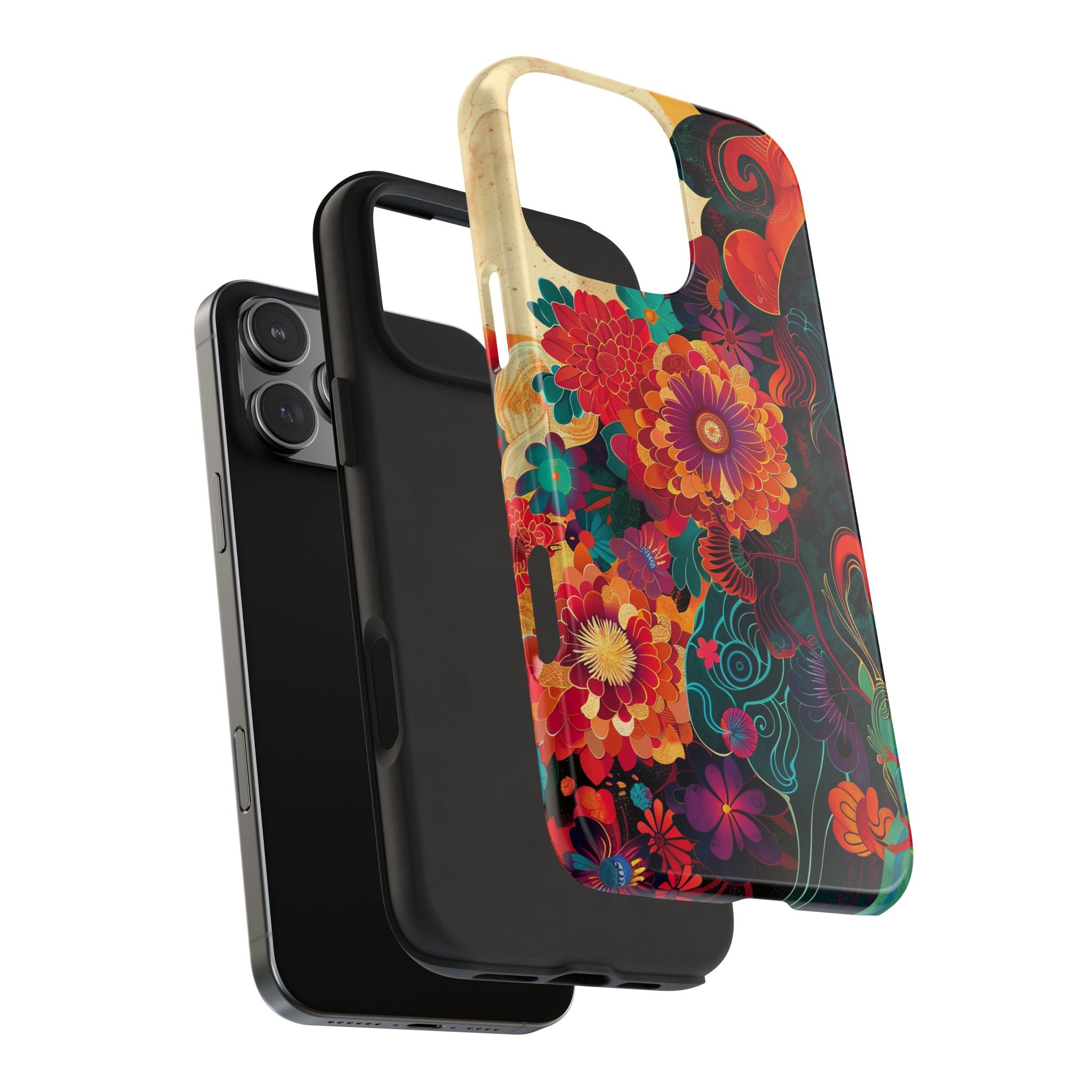 iphone-tough-case-retro-japanese-flowers-floral-phone-cover-vintage-japanese-style-protective-phone-case-asian-floral-design-