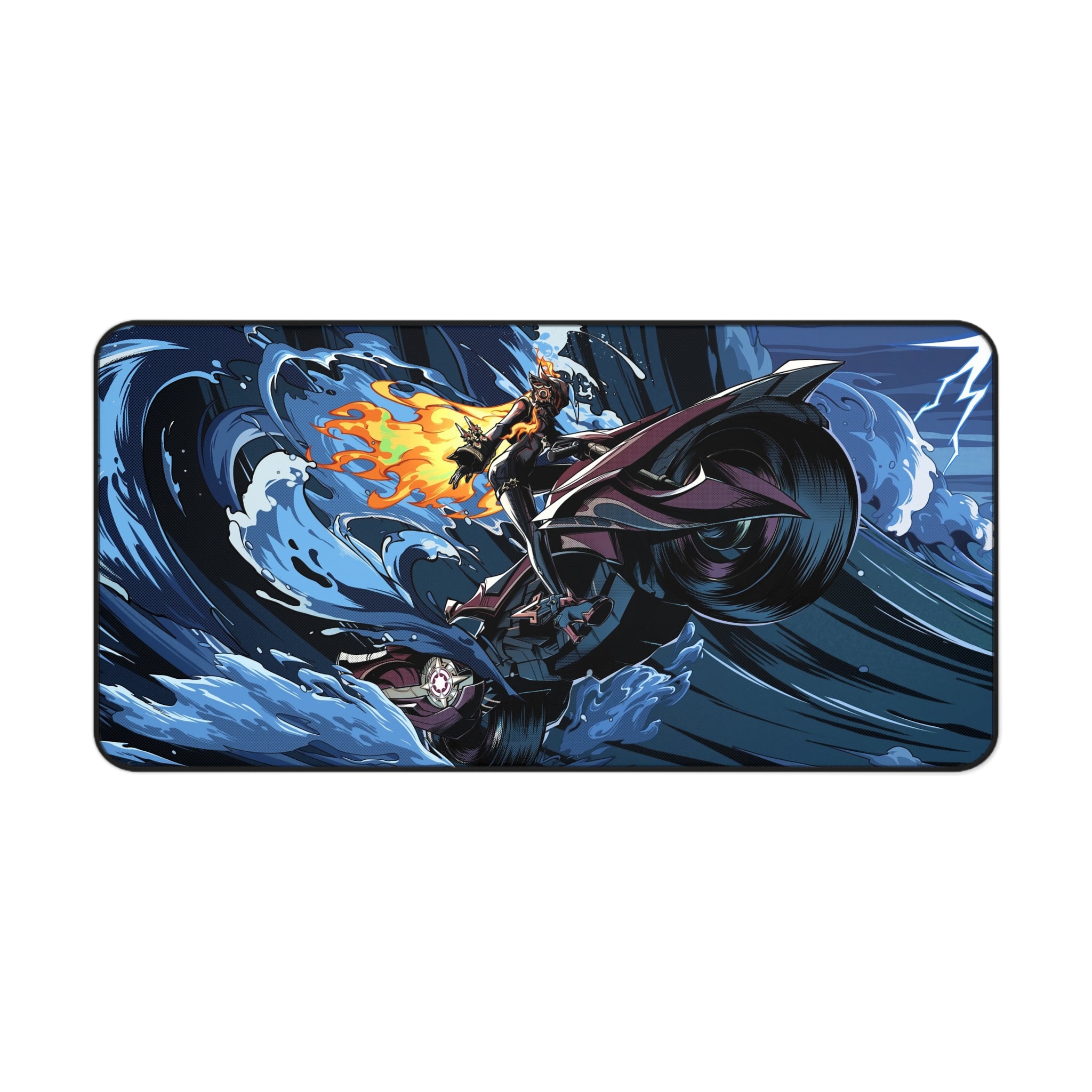 Genshin Impact Mavuika Mousepad - Desk Mat - XL Anime Gaming Pad - Waifu Extended Desk Pad - Genshin