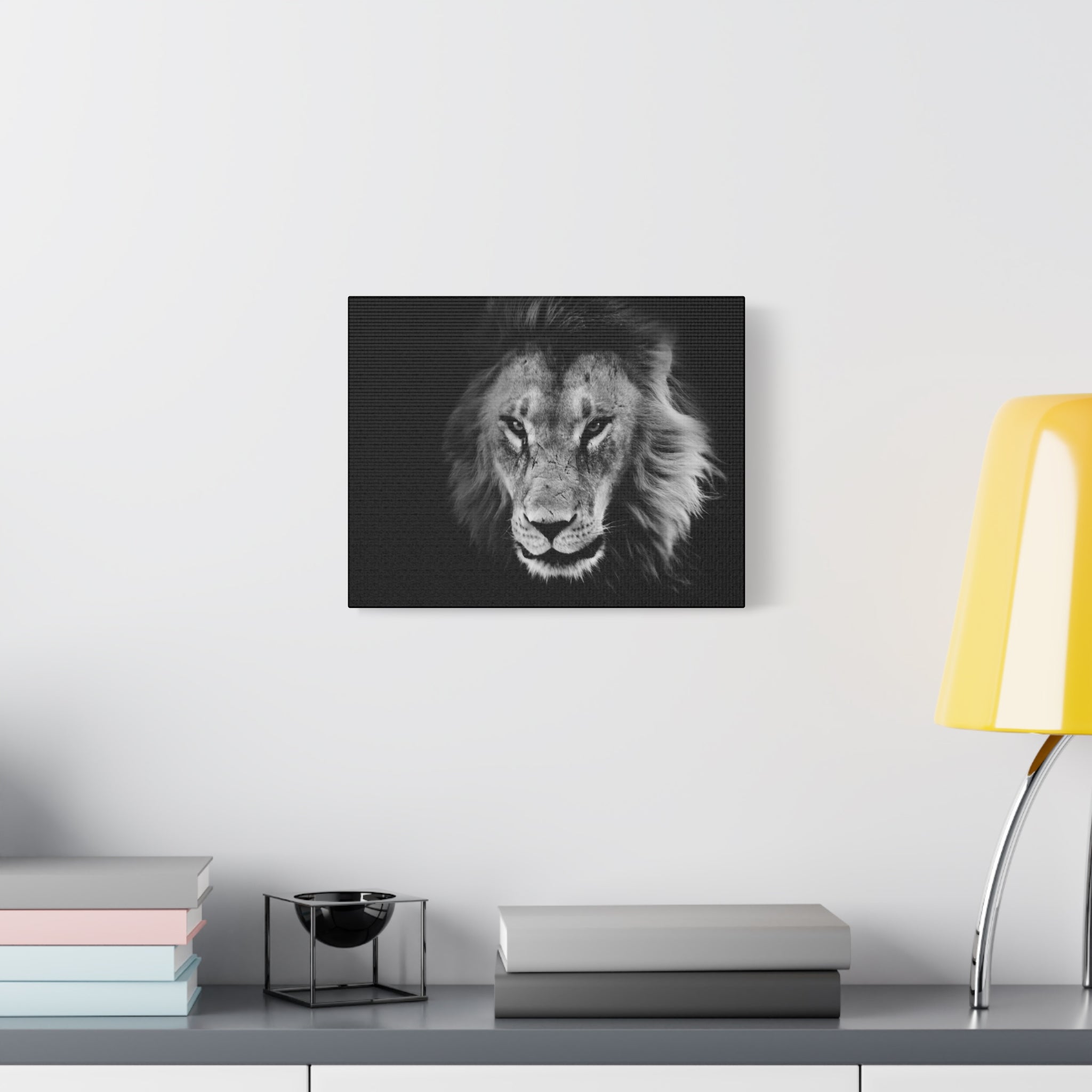 canvas-print-lion-wall-art-black-and-white-living-room-decor-matte-stretched-lion-poster-jungle-animal-art-print-wildlife-saf