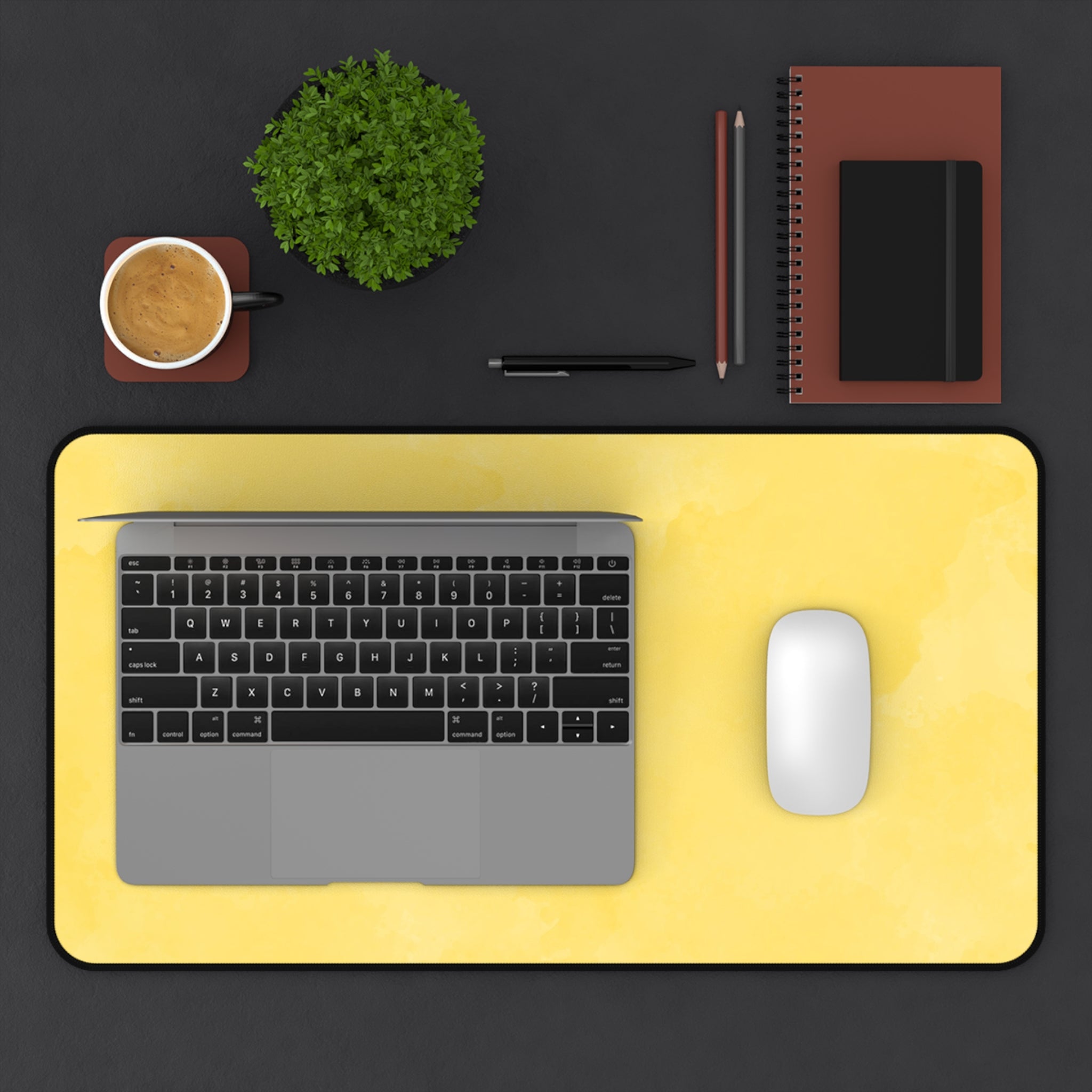 watercolor-yellow-desk-mat-gaming-mousepad-office-desk-accessories-large-desk-blotter-computer-desk-cover-home-essentials