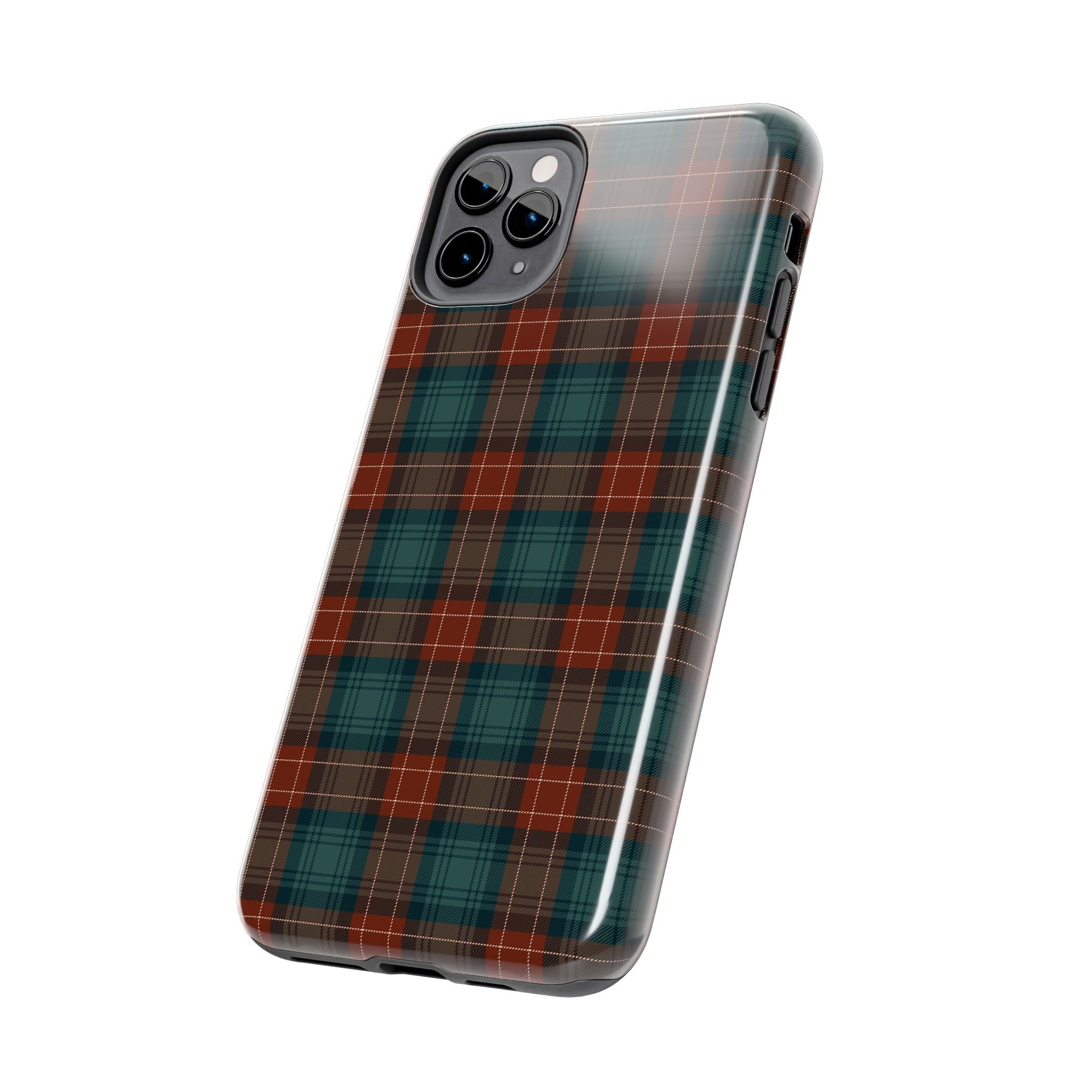 green-and-red-scottish-tartan-plaid-iphone-case-durable-tough-case-iphone-15-16-pro-max-trendy-scottish-tartan-plaid-green-re