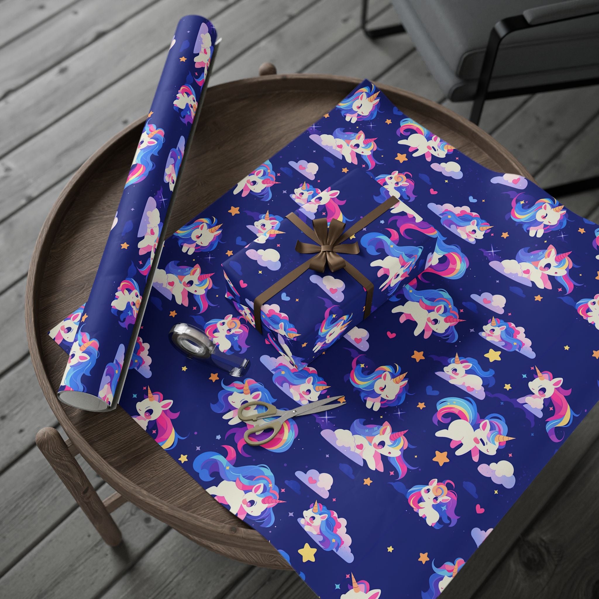 wrapping-papers-cute-rainbow-unicorn-gift-wrap-roll-for-holidays-birthdays-wrapping-paper-wrapping-sheets-craft-paper-gift-pa