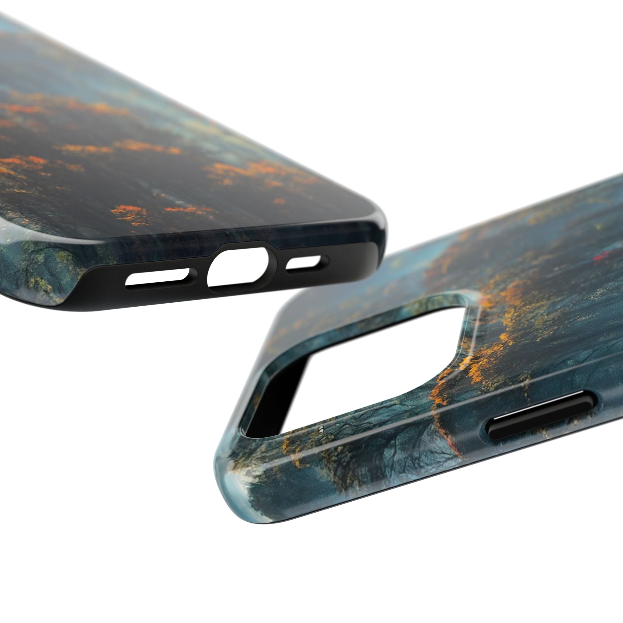 iphone-tough-case-misty-forrest-foggy-fall-iphone-covers-protective-smartphone-cover-nature-lover-gift-adventure-accessory