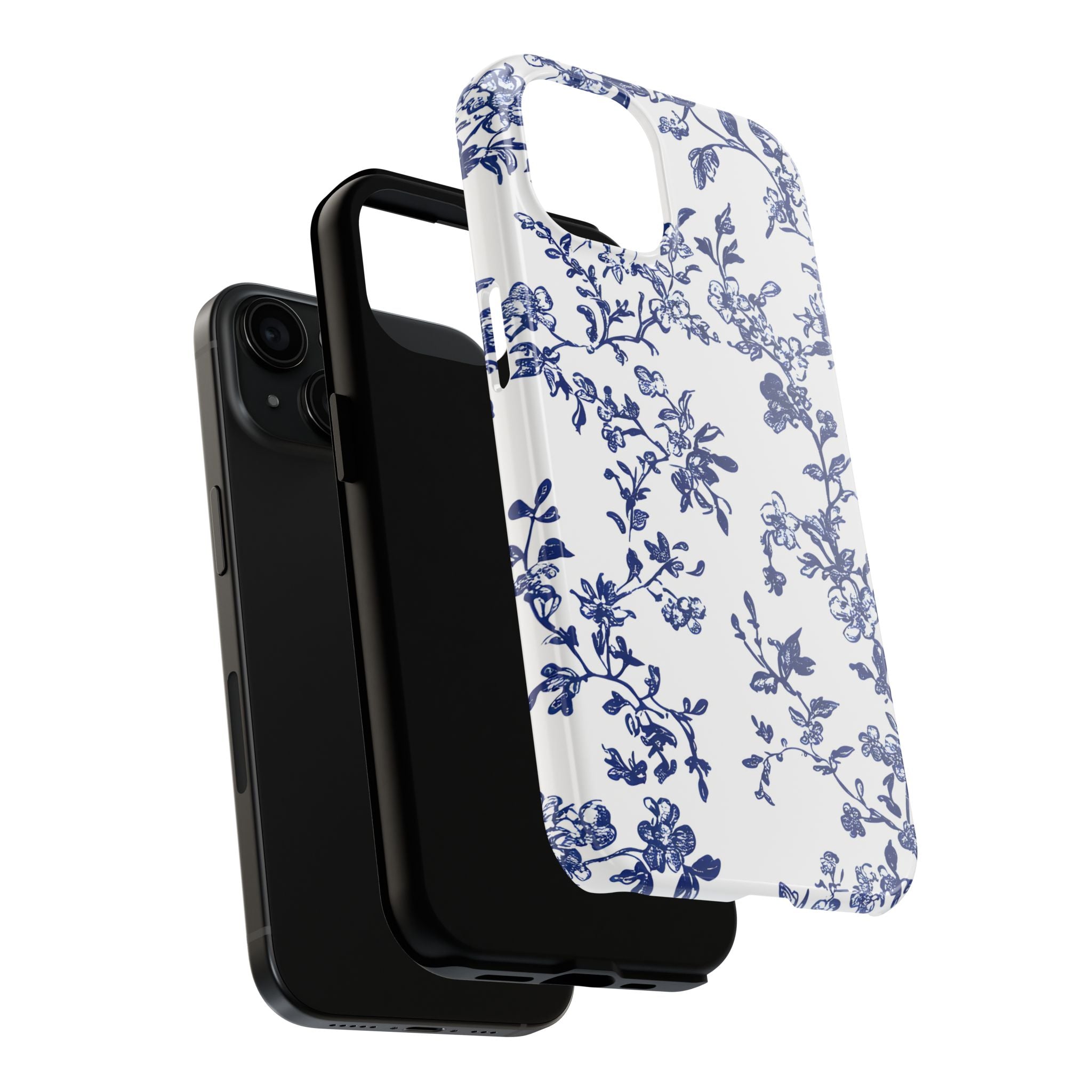 french-toile-floral-tough-iphone-case-blue-iphone-cover-protective-iphone-case-hard-shell-iphone-case-vintage-design-iphone-c