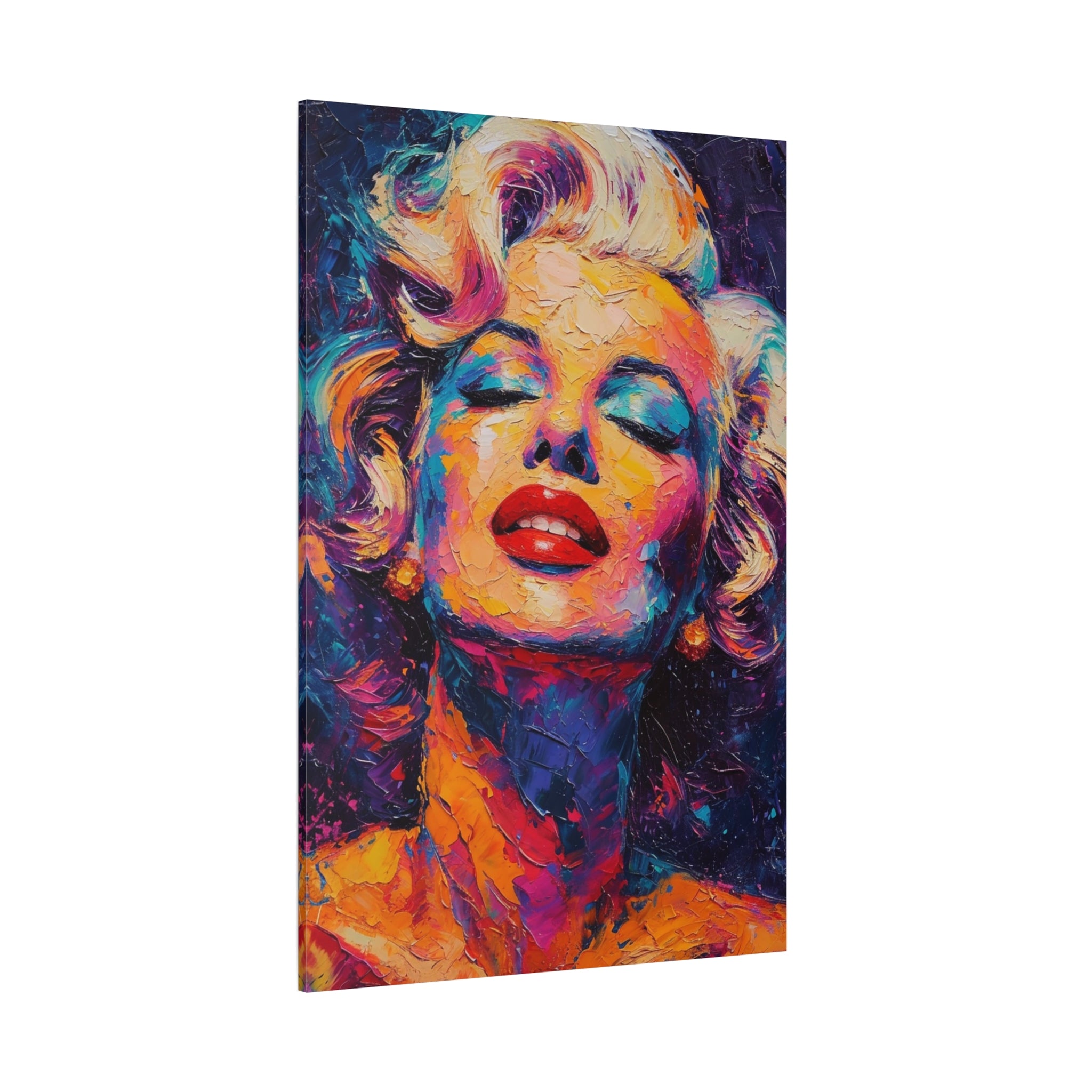 marilyn-monroe-canvas-print-stylish-wall-decor-with-brush-effect-elegant-home-decor-chic-wall-art