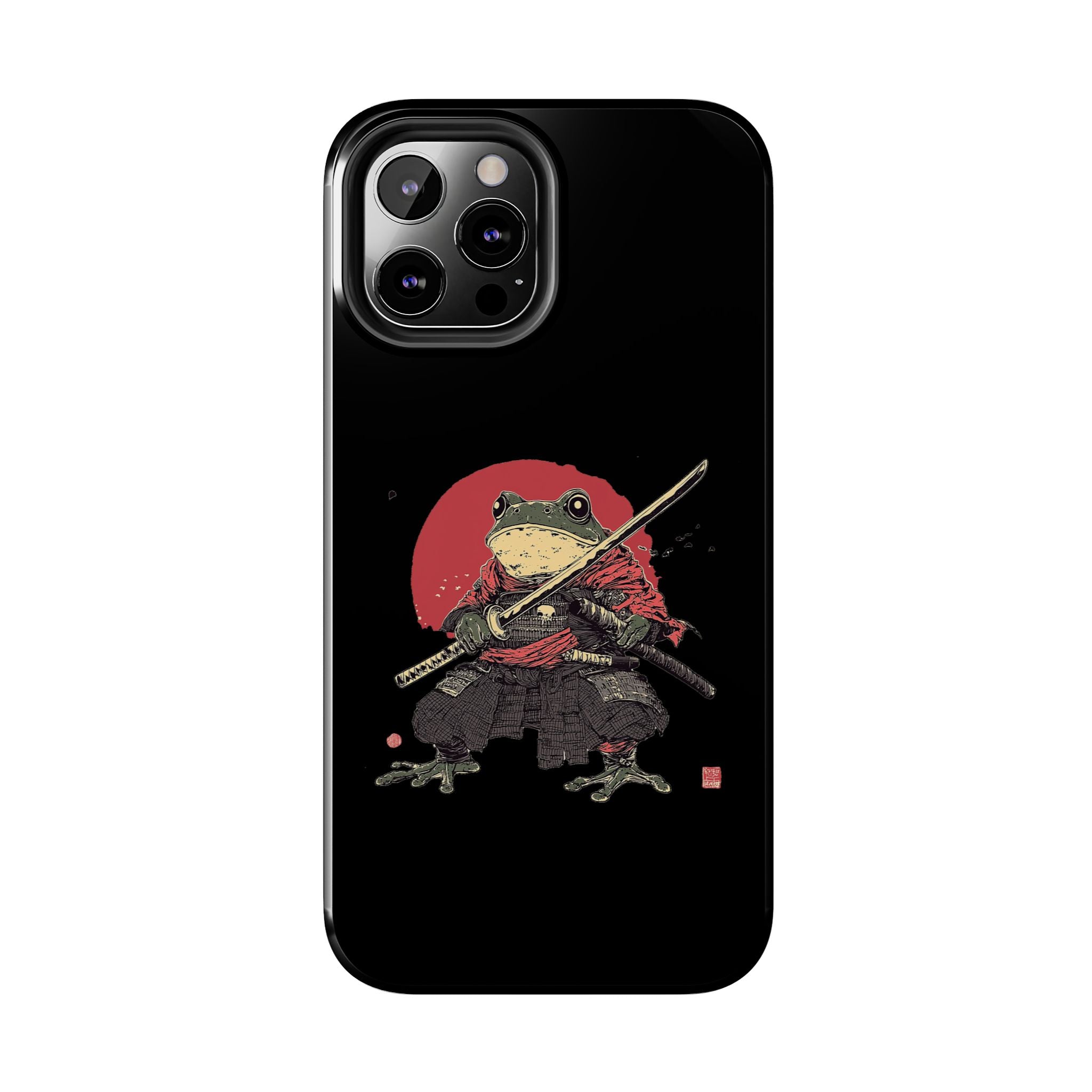 retro-vintage-ninja-frog-iphone-tough-case-red-sun-japanese-samurai-frog-design-ninja-warrior-black-iphone-hard-cover-1