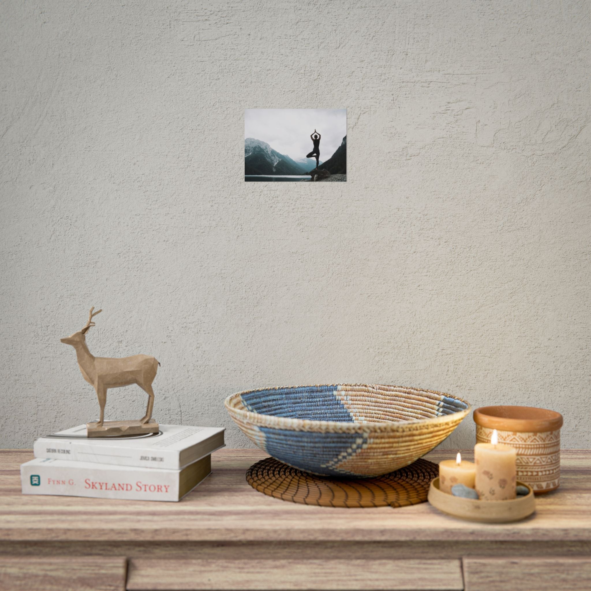 zen-retreat-poster-rolled-poster-yoga-nature-peace-meditation-gift-home-decor-poster-art-poster-gift