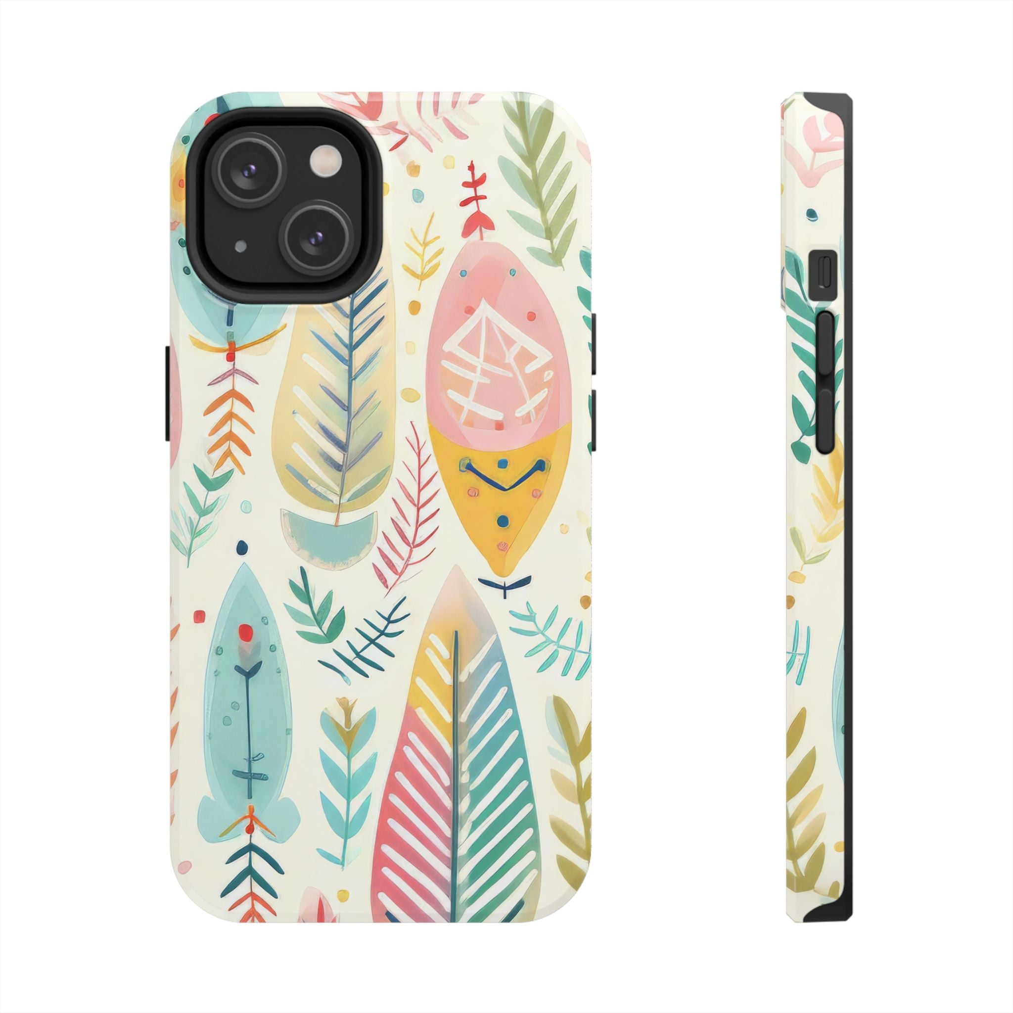boho-floral-pastel-iphone-tough-case-protective-iphone-cover-artistic-iphone-case-stylish-tech-accessory-unique-gift-iphone-c