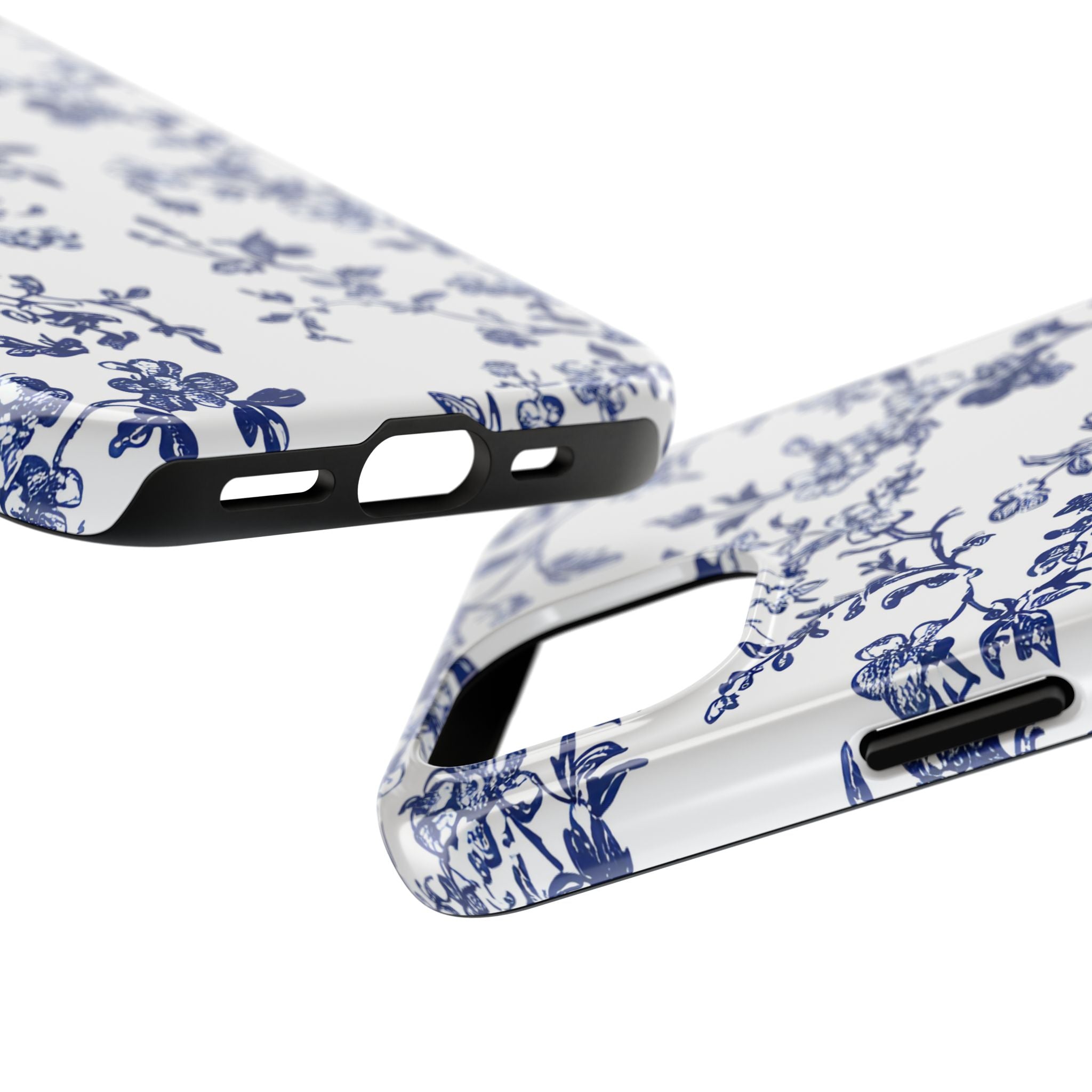 french-toile-floral-tough-iphone-case-blue-iphone-cover-protective-iphone-case-hard-shell-iphone-case-vintage-design-iphone-c