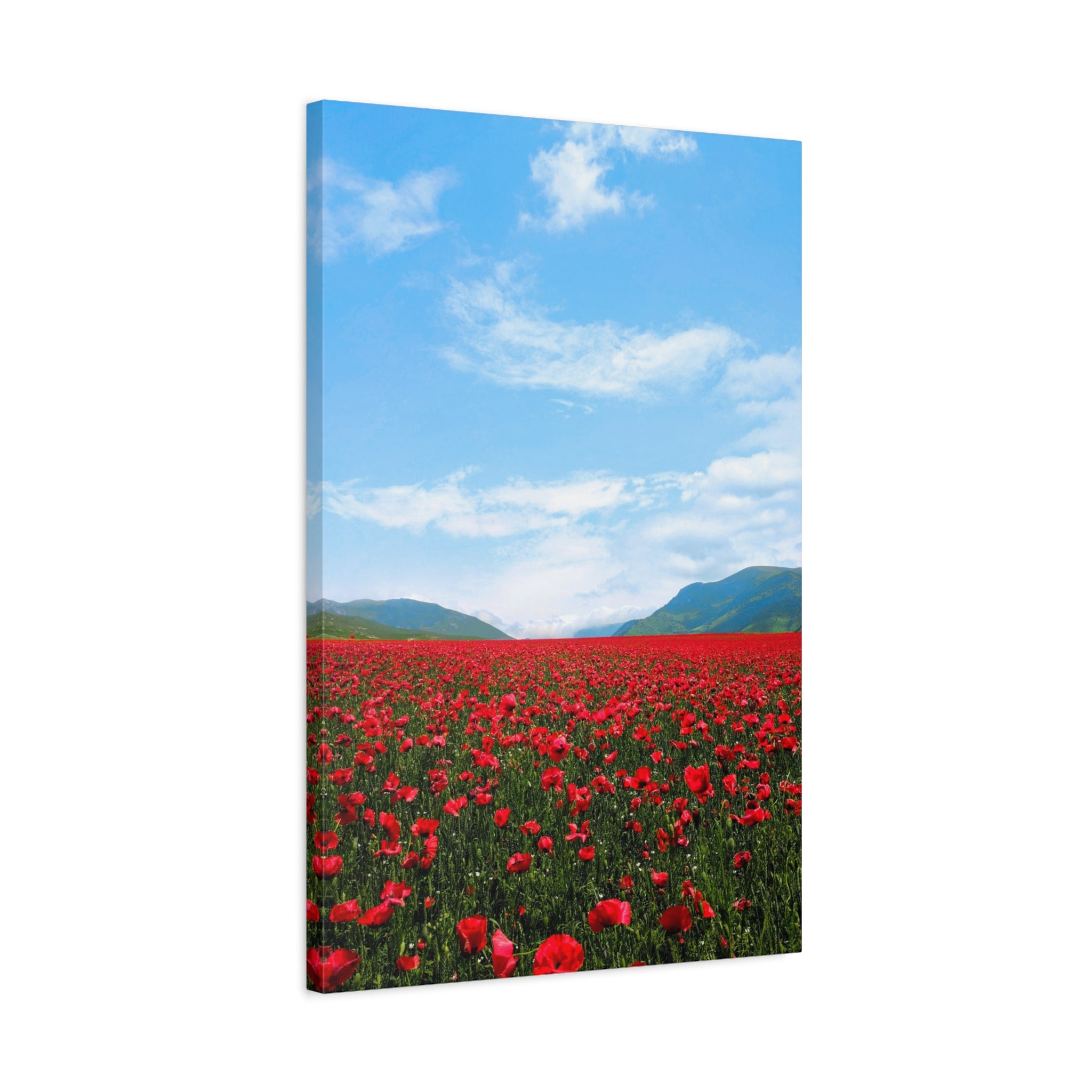 canvas-wall-art-red-poppy-flower-print-spring-floral-decor-matte-stretched-1-25-inch-home-office-decoration