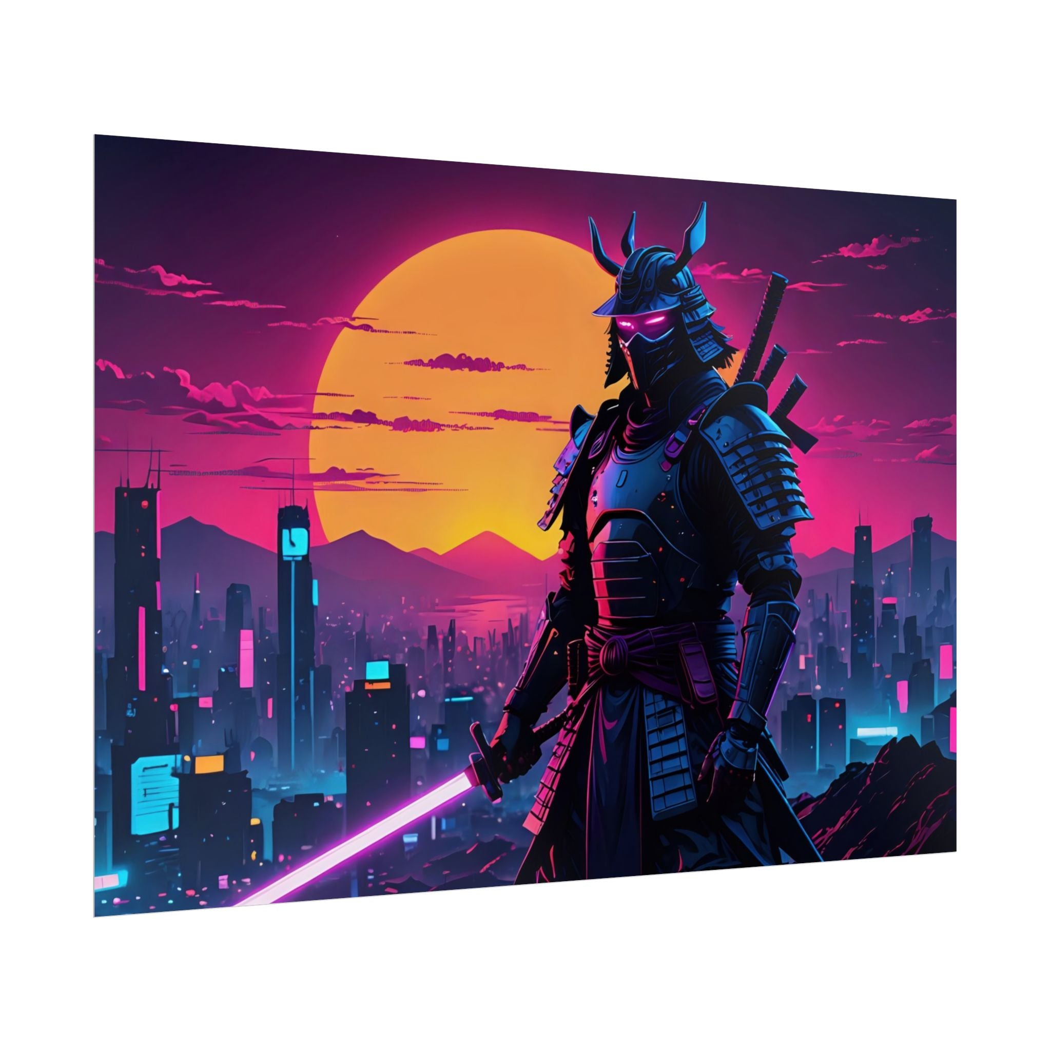 samurai-retrowave-poster-print-synthawave-wall-art-poster-gift-for-anime-fans-home-decor-japanese-art-retro-aesthetic-lightsa