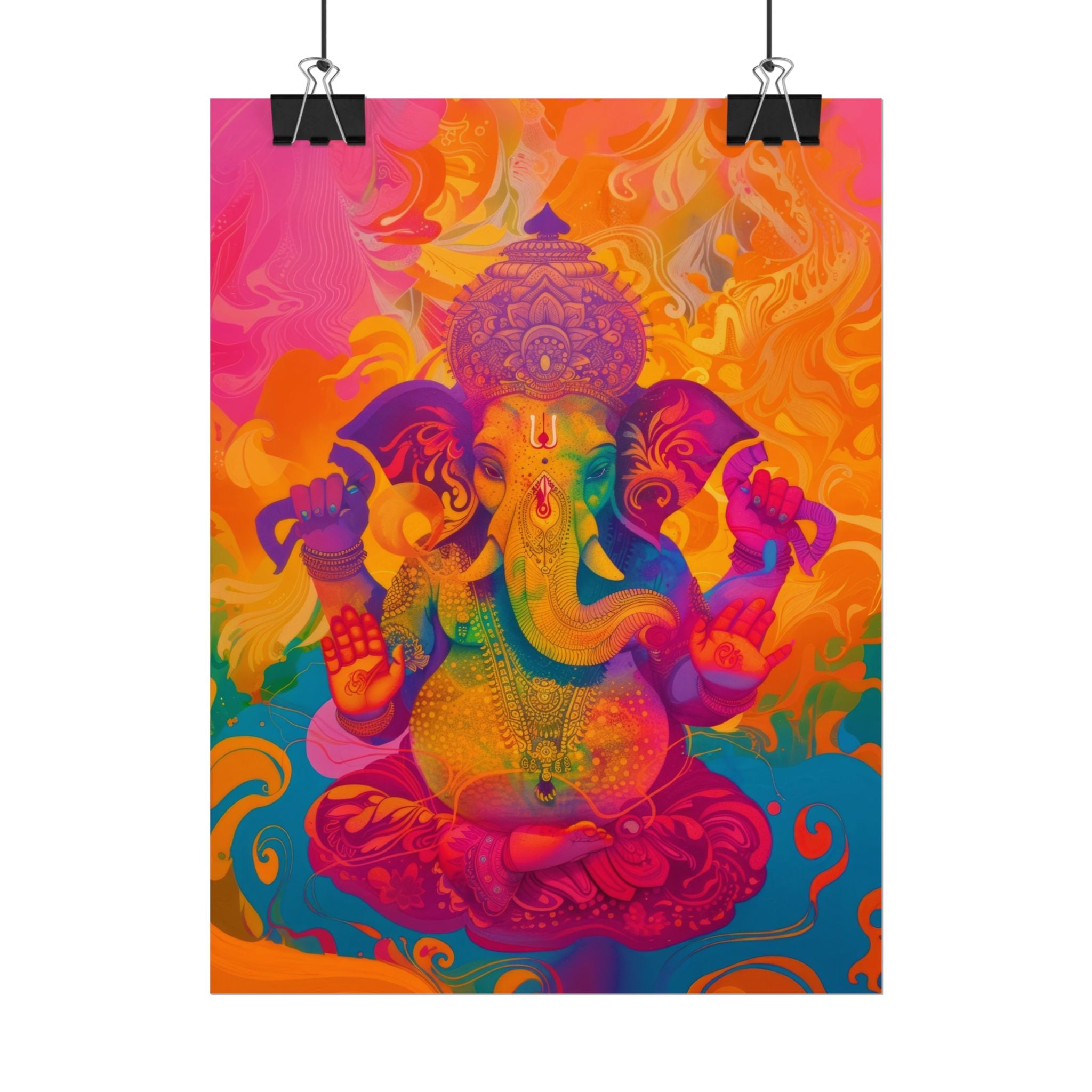 colorful-ganesha-poster-print-wall-art-decor-spiritual-home-decor-lord-ganesha-art-hindu-god-wall-decor-ethnic-wall-hanging