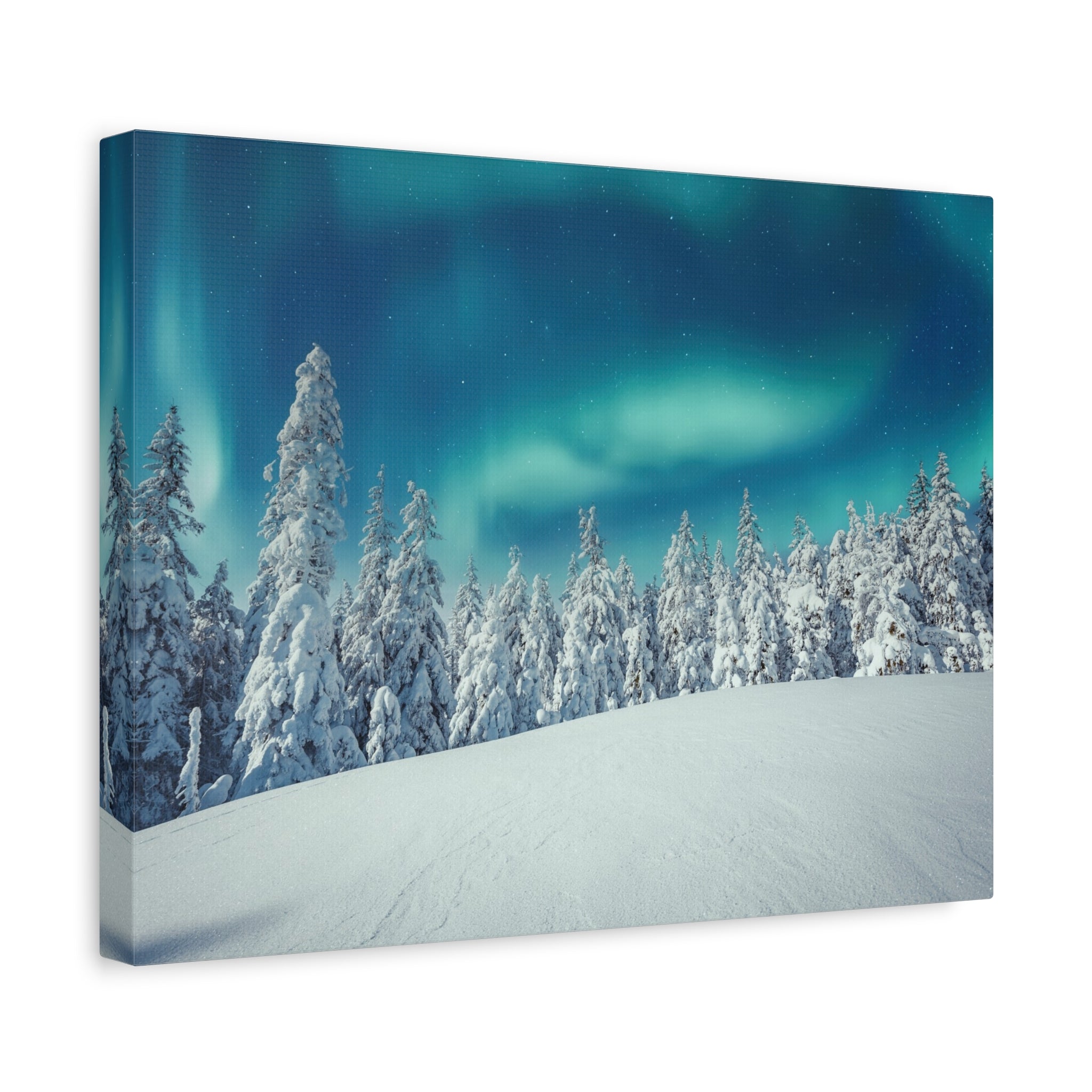 winter-canvas-wall-art-print-winter-tree-aurora-borealis-winter-decor-matte-canvas