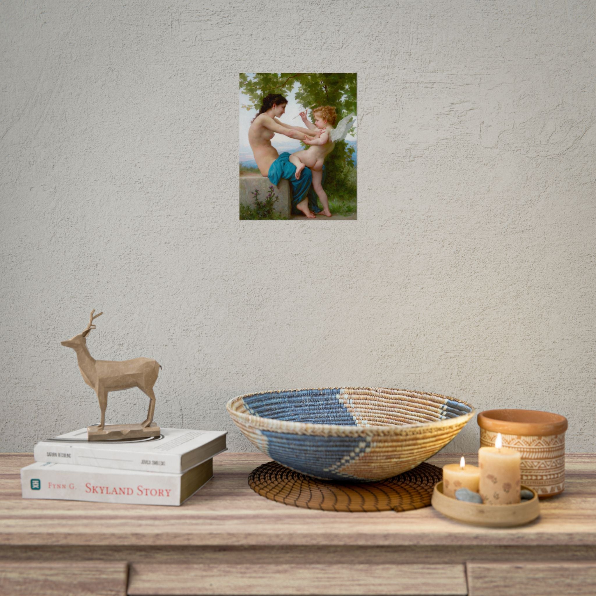 poster-print-girl-defending-herself-against-eros-bouguereau-living-room-decor-love-wall-art-eros-poster-art-romantic-painting