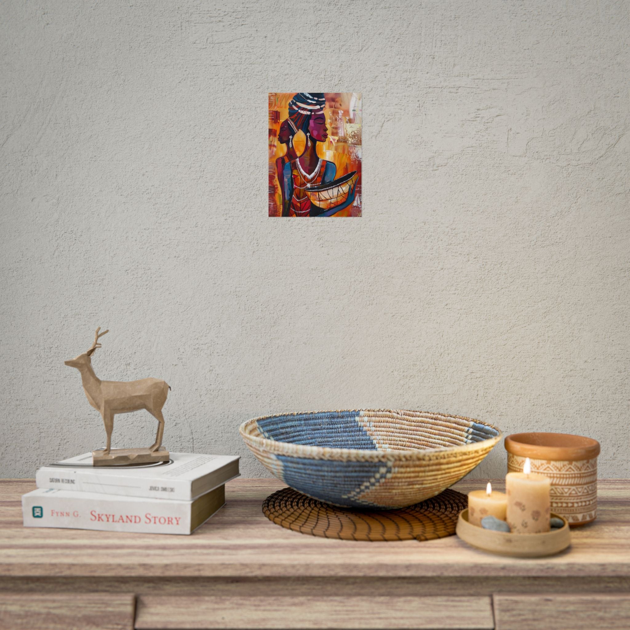 traditional-african-woman-poster-print-african-portrait-afrocentric-home-wall-decor-tribal-art-african-american-art-ethnic-wa