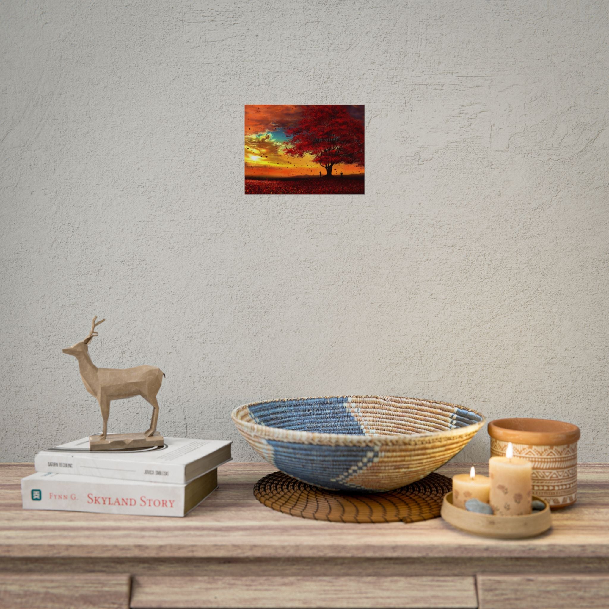 sunset-scenery-autumn-poster-print-wall-art-decor-home-decoration-nature-artwork-gift-idea-wall-hanging