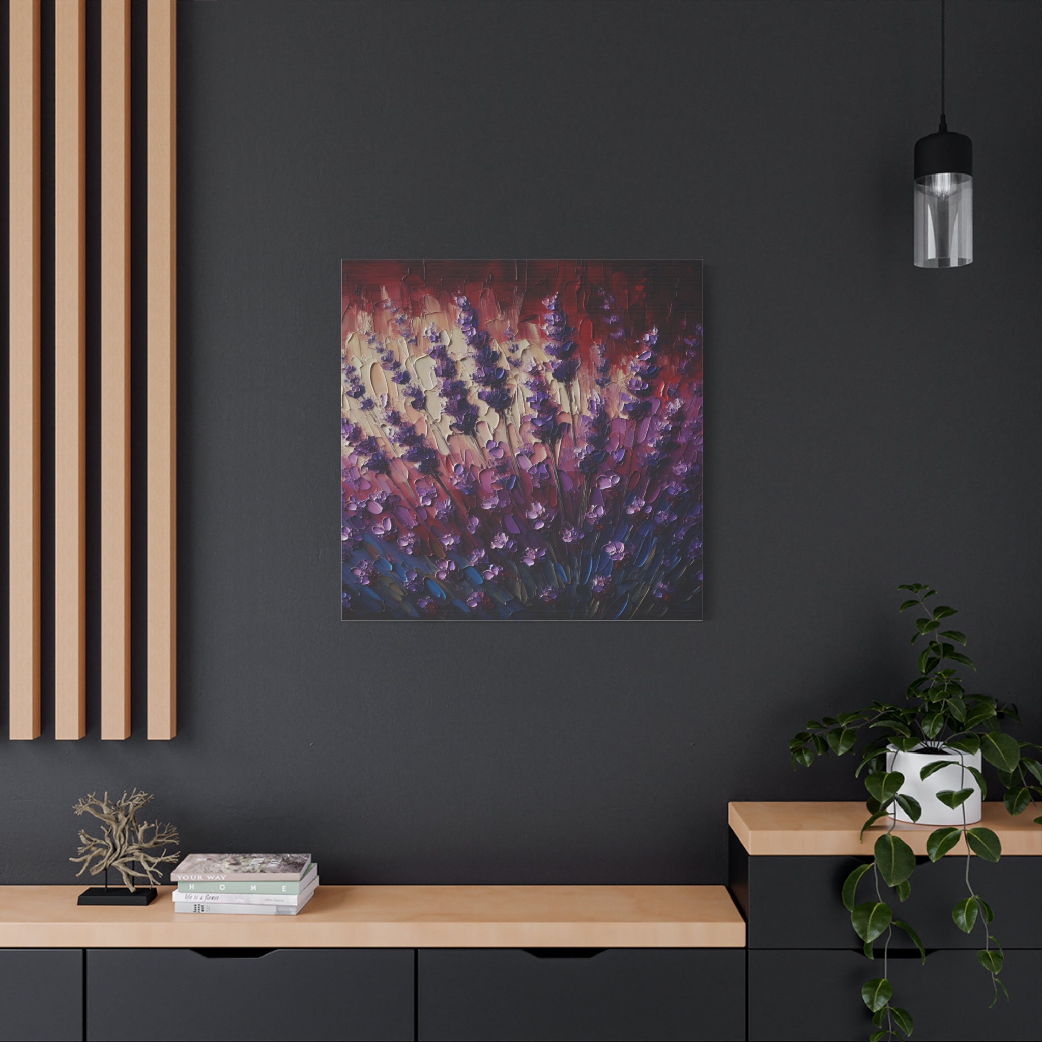 canvas-print-lavender-wildflowers-matte-canvas-impasto-oil-painting-stretched-wall-art-home-decor-floral-print-gift-for-natur