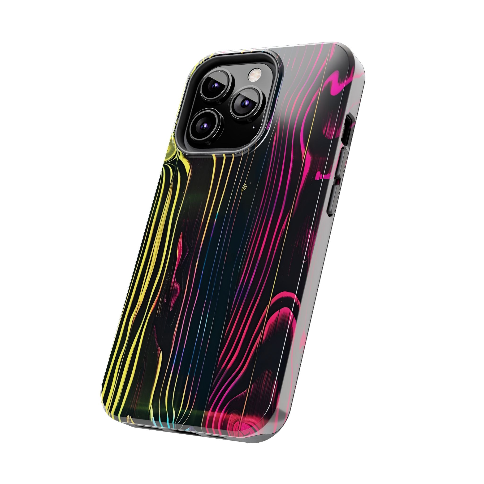 disco-neon-tough-iphone-cases-wood-grain-texture-iphone-case-cover-protective-iphone-shell-unique-iphone-accessories-iphone-1