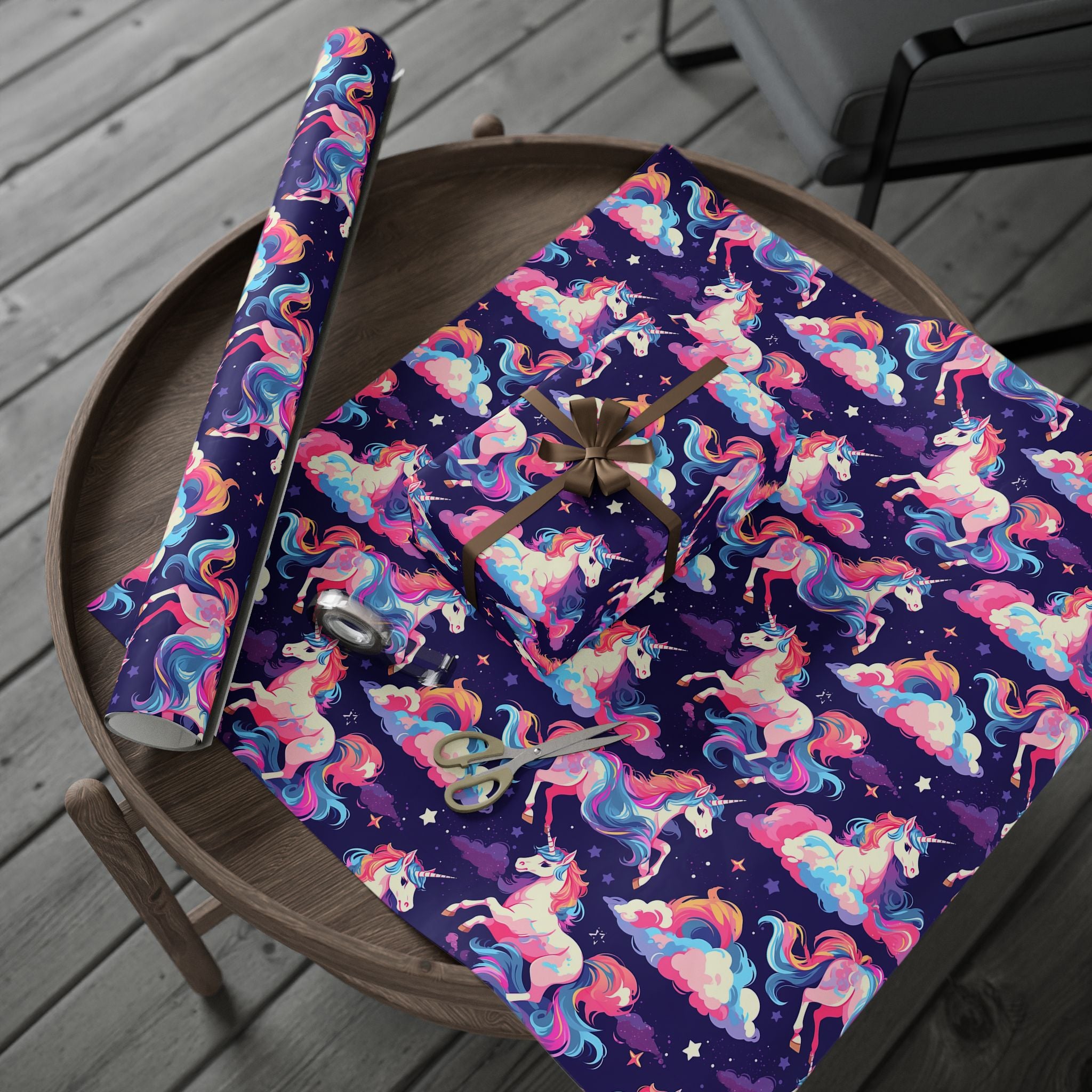 wrapping-papers-cute-rainbow-unicorn-gift-wrap-roll-for-holidays-birthdays-wrapping-paper-wrapping-sheets-craft-paper-gift-pa