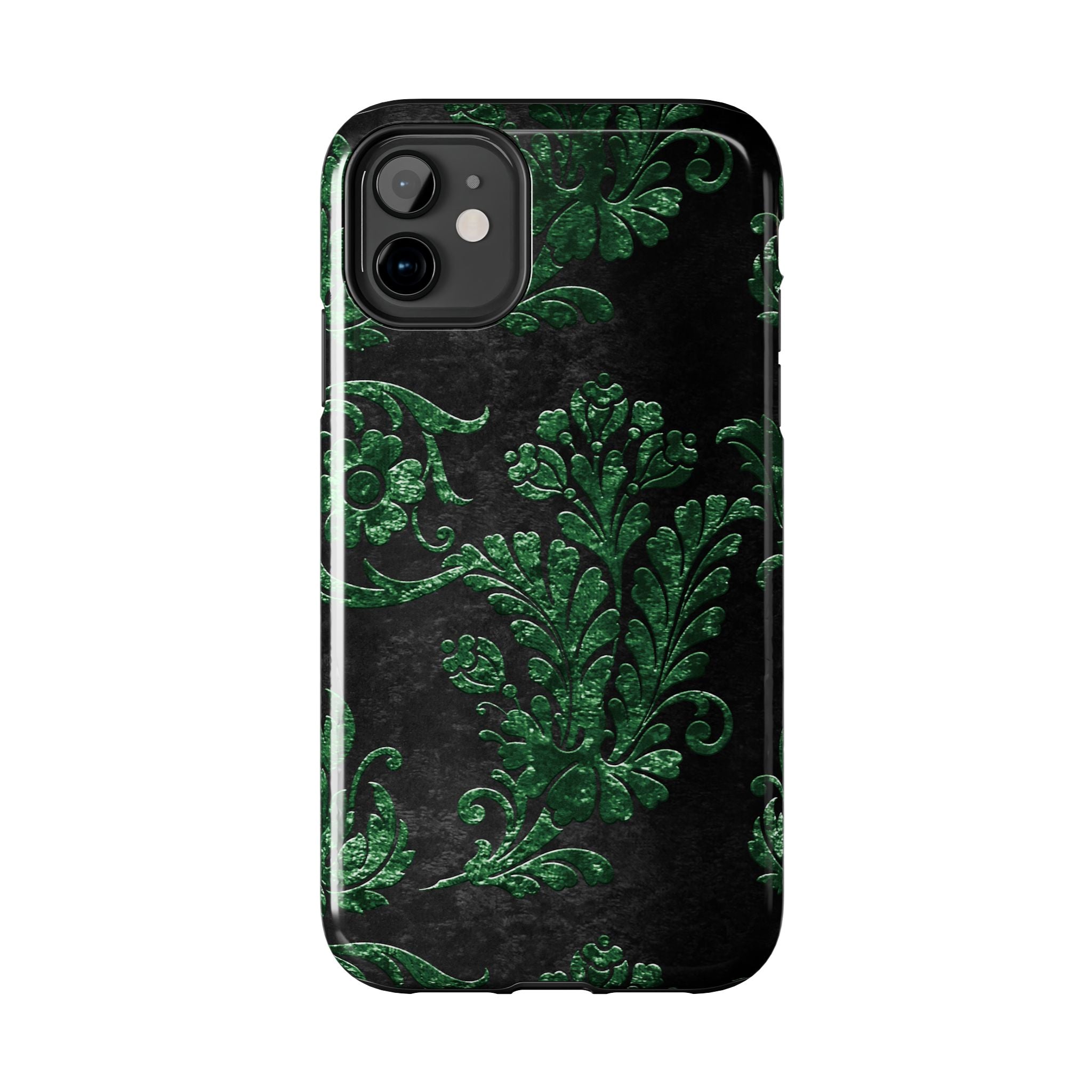 embossed-emerald-velvet-tough-iphone-case-protective-iphone-cover-heavy-duty-iphone-case-rugged-phone-case-durable-smartphone