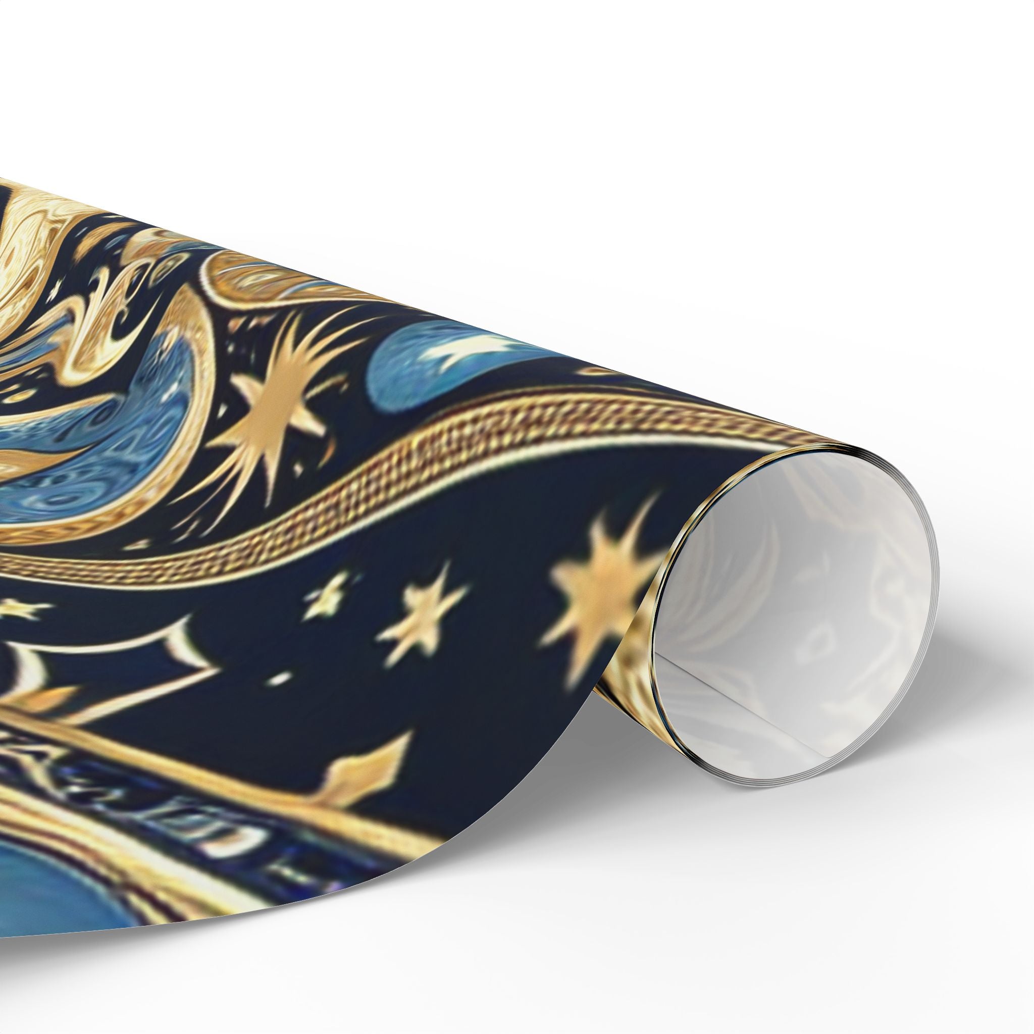 moon-and-stars-wrapping-paper-celestial-gift-wrap-night-sky-presents-space-theme-party-supplies-galaxy-gift-packaging