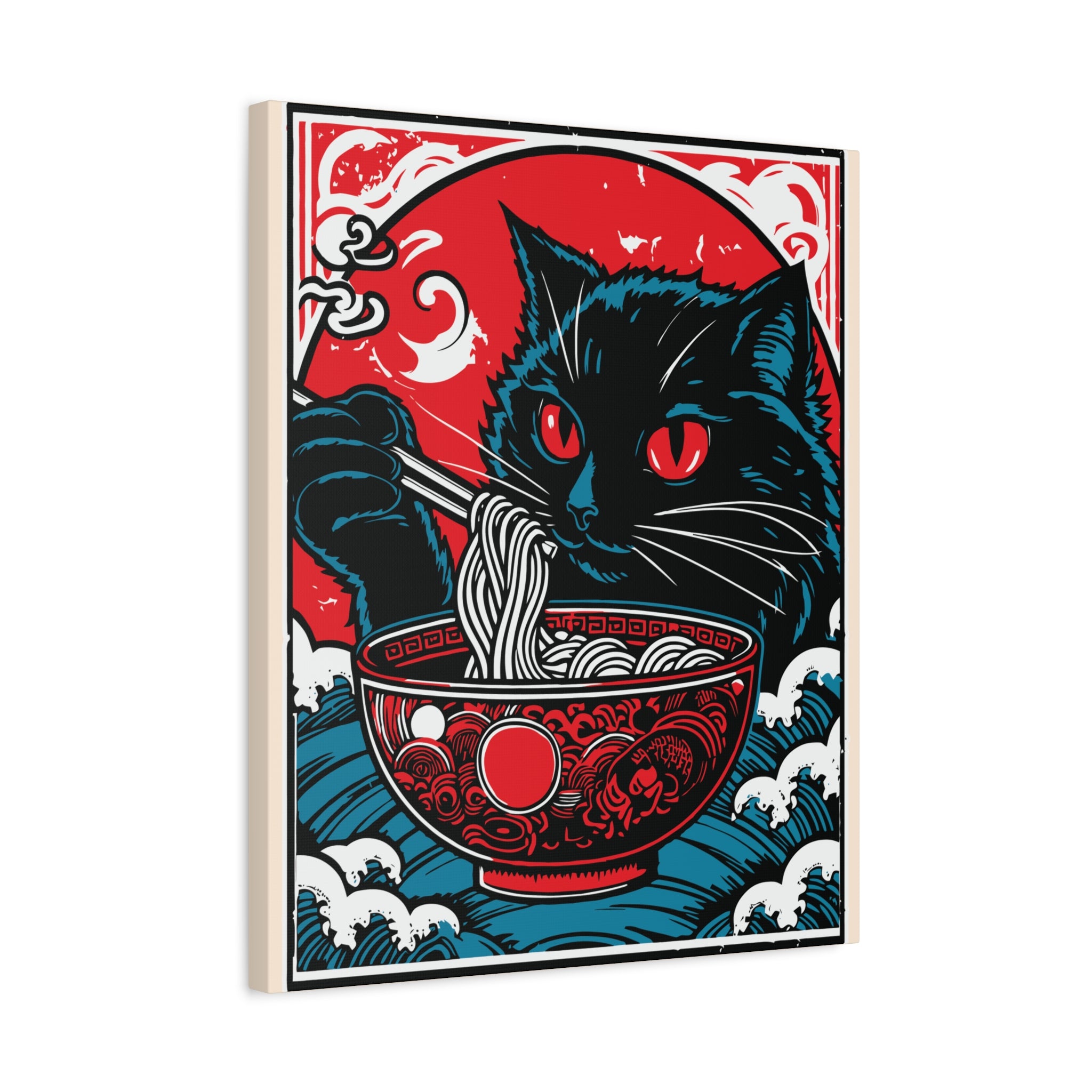 canvas-print-cat-eating-ramen-noodle-retro-japanese-decor-wall-art-living-room-decoration-matte-stretched-home-decor-cute