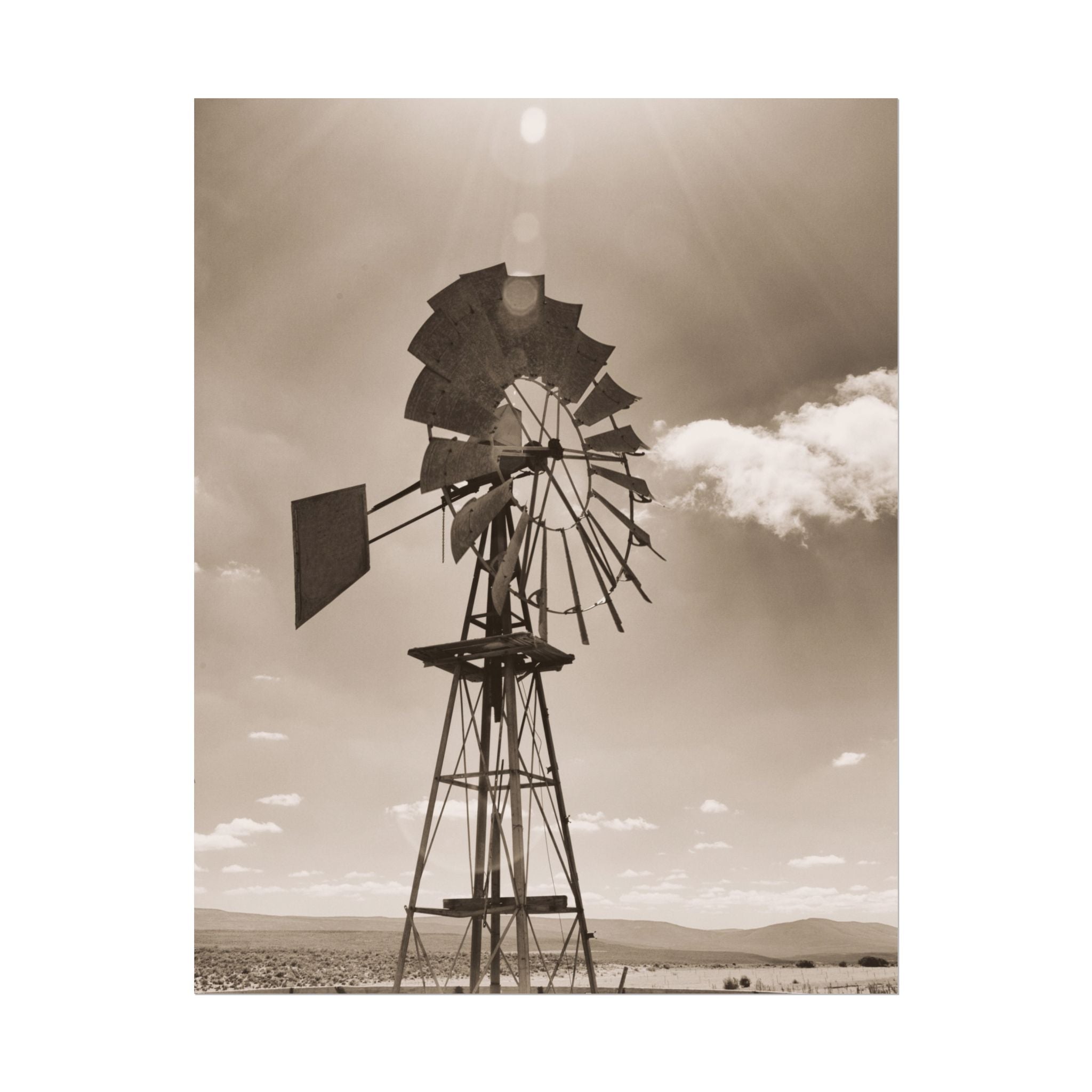 rustic-windmill-photography-poster-print-farm-house-wall-decor-gift-for-farmers-country-home-decor-windmill-wall-art