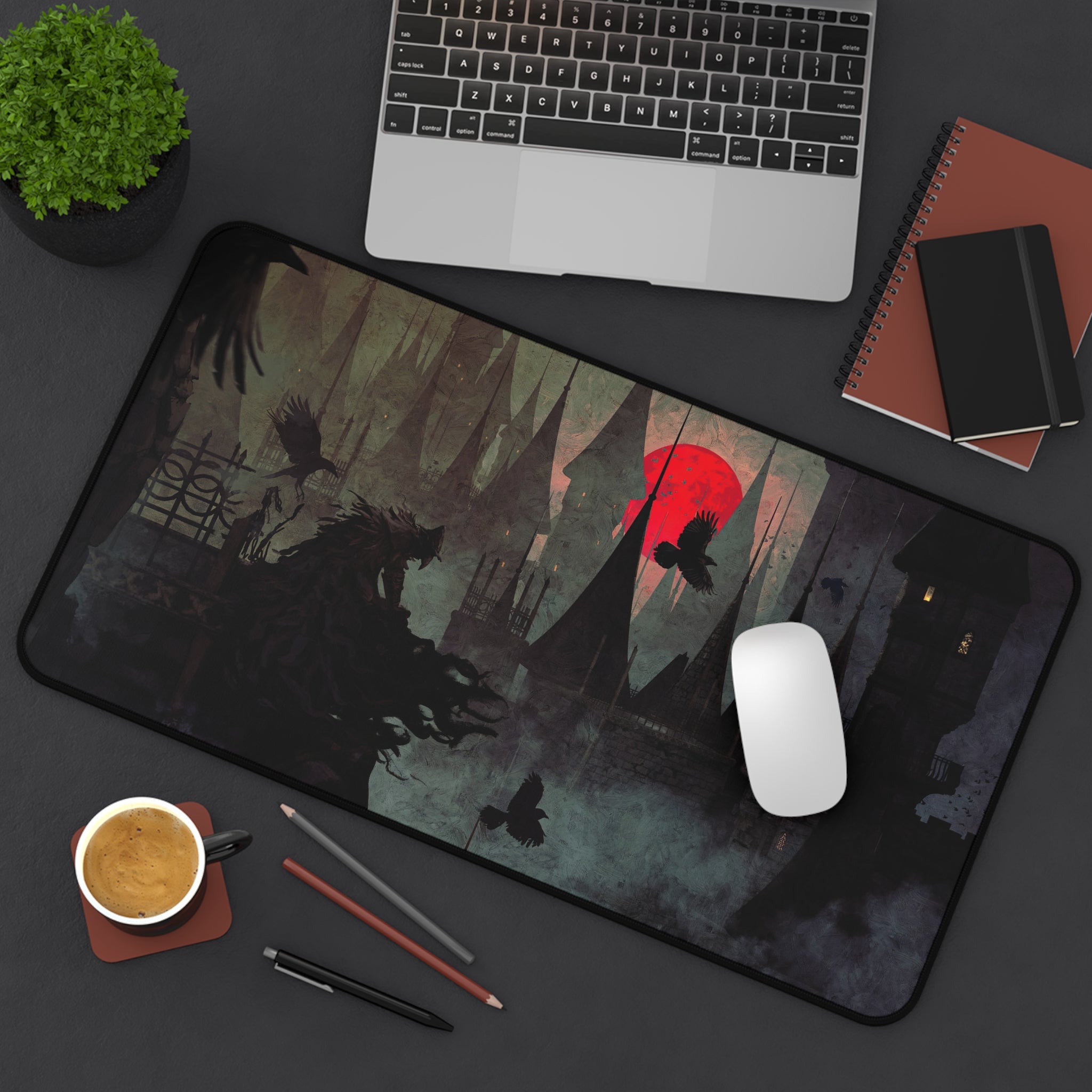 copy-of-bloodborne-artwork-mouse-pad-eileen-the-crow-desk-pad-large-gaming-desk-mat-fantasy-protective-desk-pad-gamer-gift-go