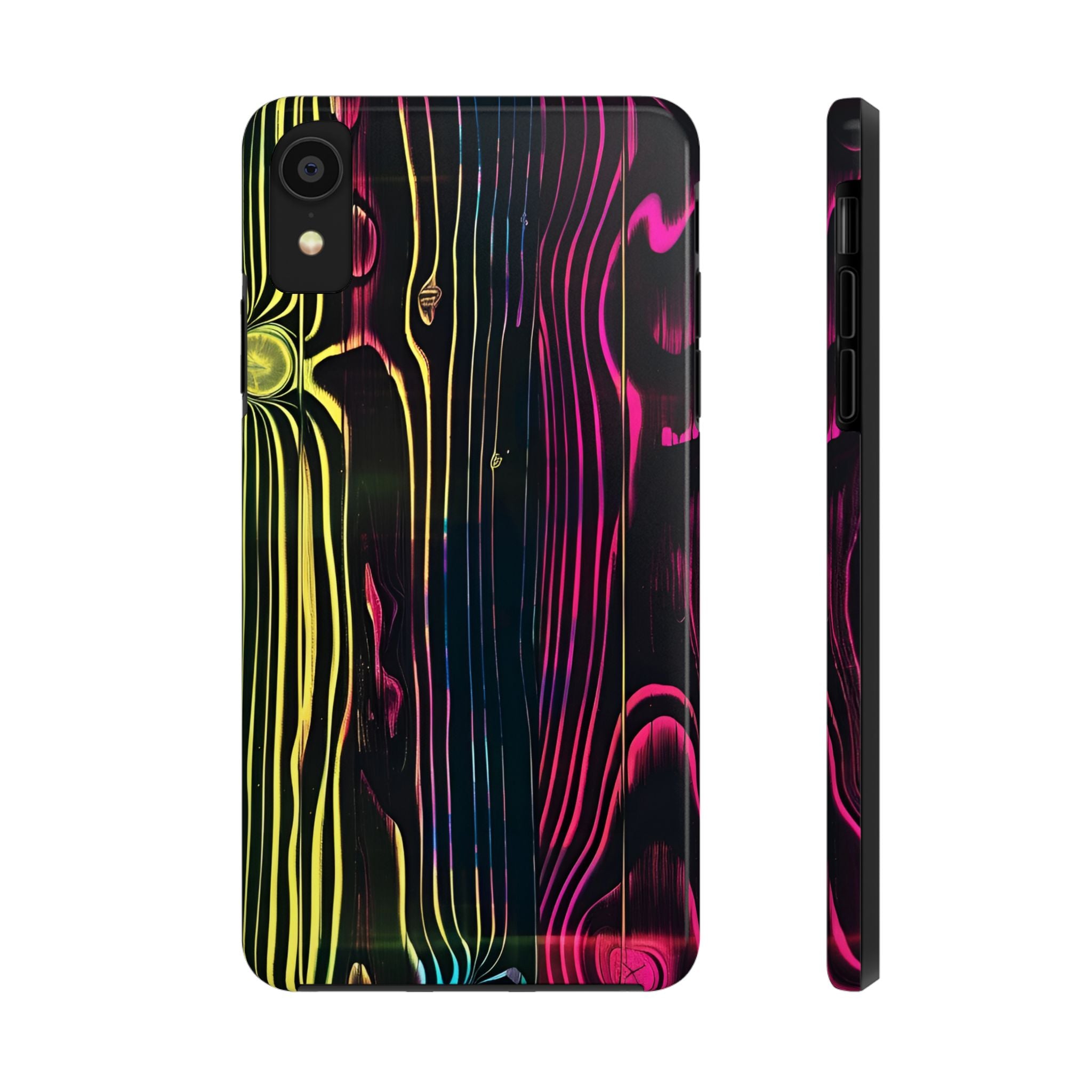 disco-neon-tough-iphone-cases-wood-grain-texture-iphone-case-cover-protective-iphone-shell-unique-iphone-accessories-iphone-1