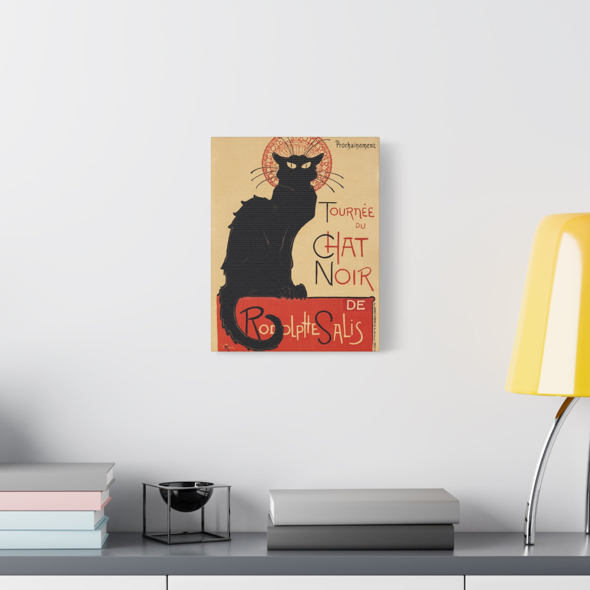 canvas-print-tournee-du-chat-noir-wall-art-matte-canvas-stretched-home-decor-living-room-theophile-steinlen-art-cat