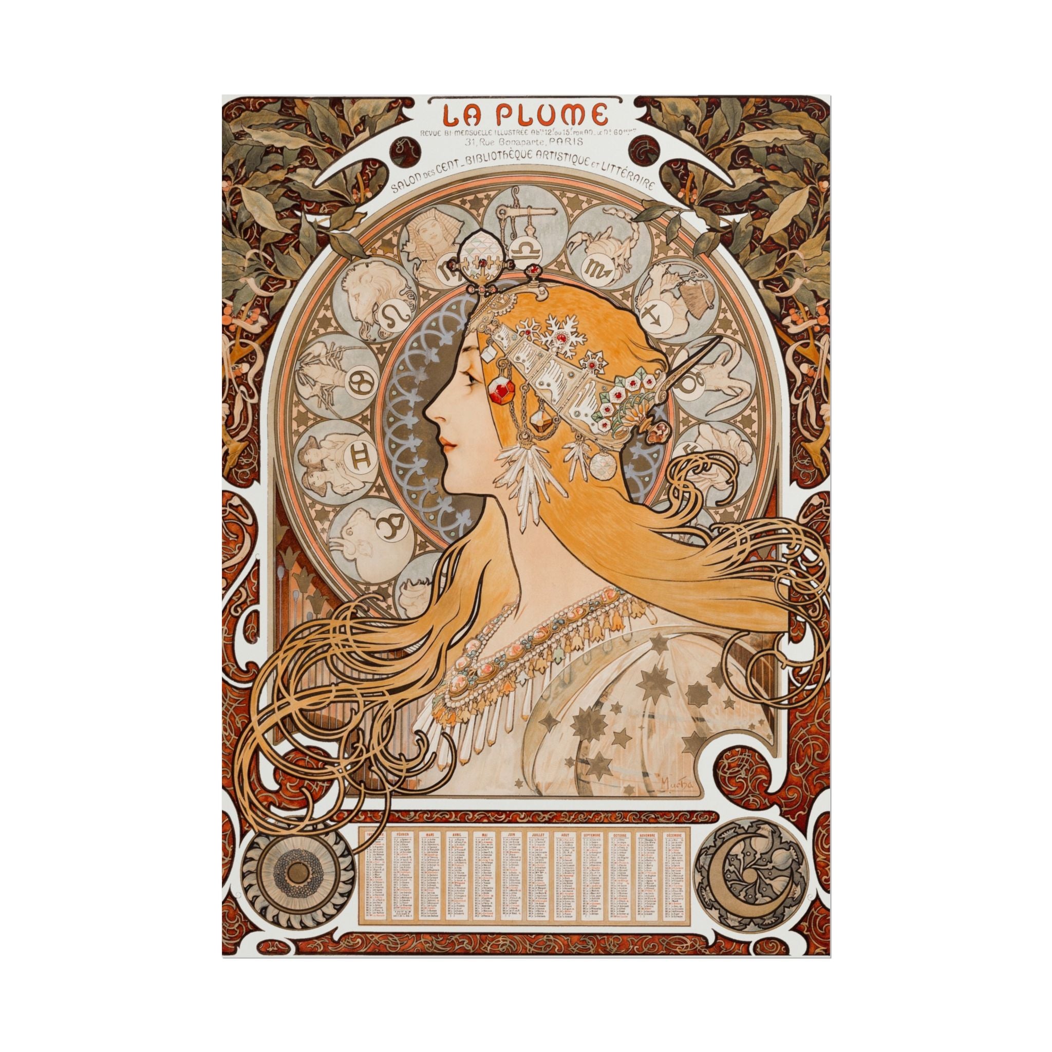 art-nouveau-rolled-posters-muchas-zodiaque-poster-print-wall-art-decor-home-office-gift-idea-famous-alphonse-maria-mucha-prin